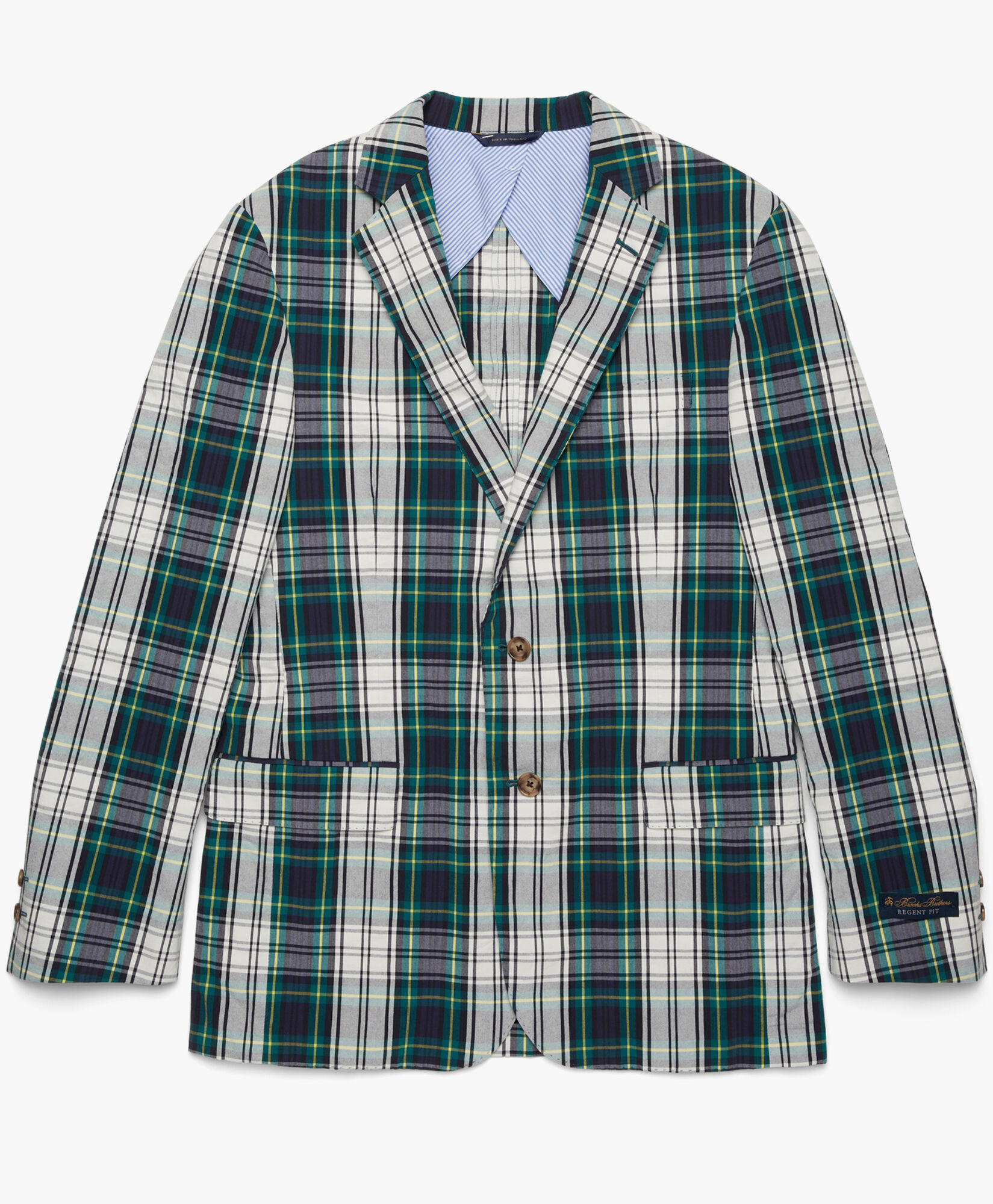Brooks brothers green blazer discount