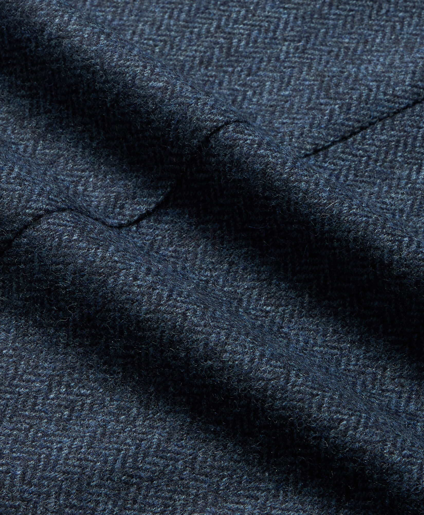 Brooks Brothers Herringbone Tweed Blazer Light Blue JKREG088WOPWO001LTBLF001