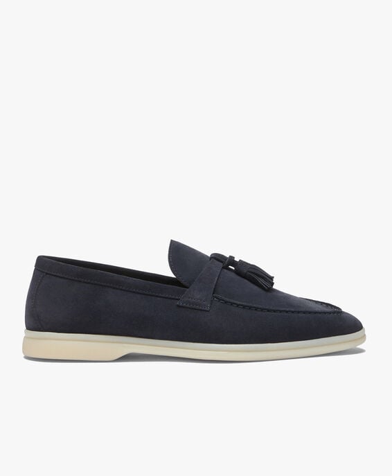 Brooks Brothers Leandro Navy Suede x Brooks Brothers Marine - Daim LEANDROLOAFBBNSUED