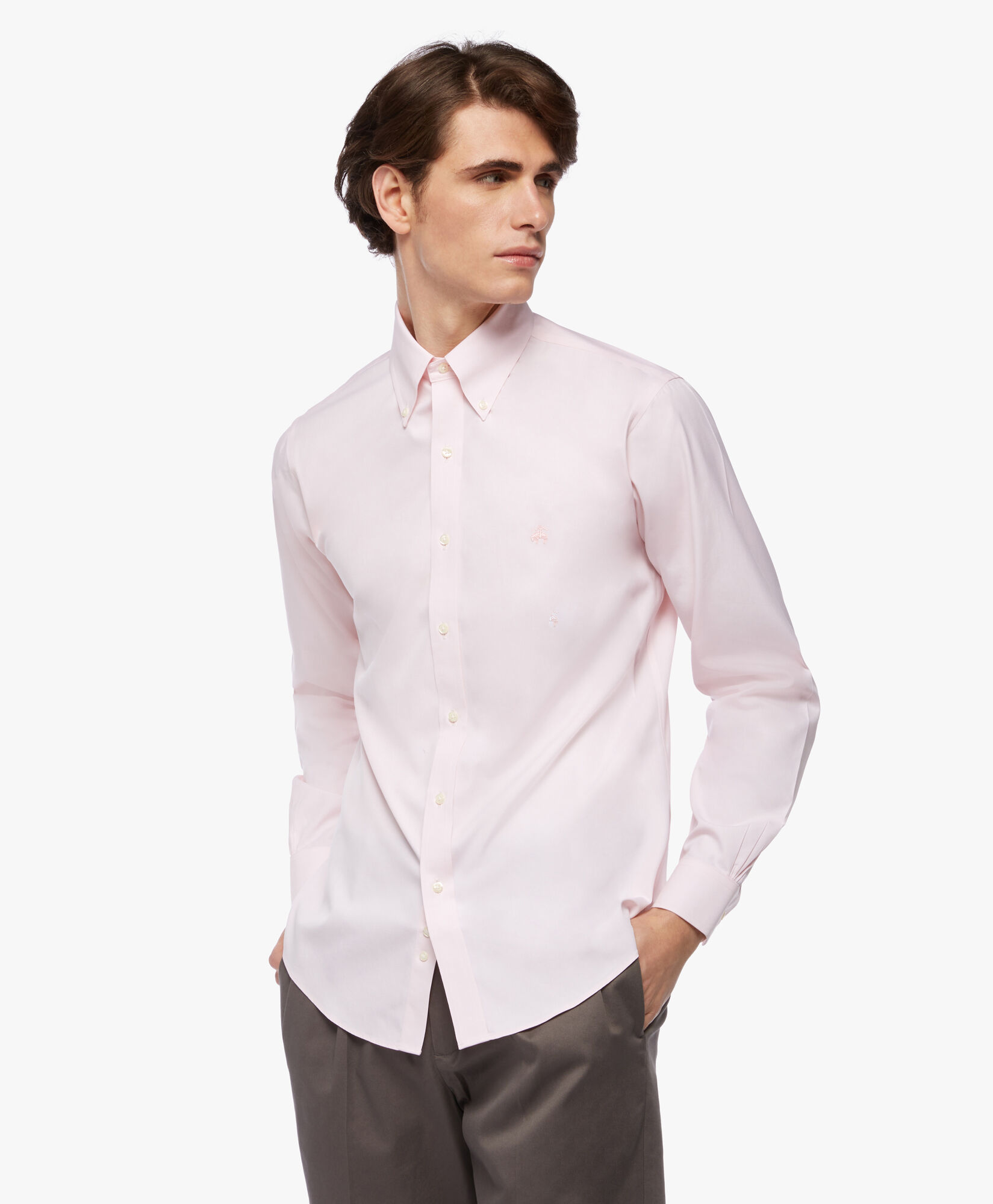 Chemise rose pastel homme hotsell