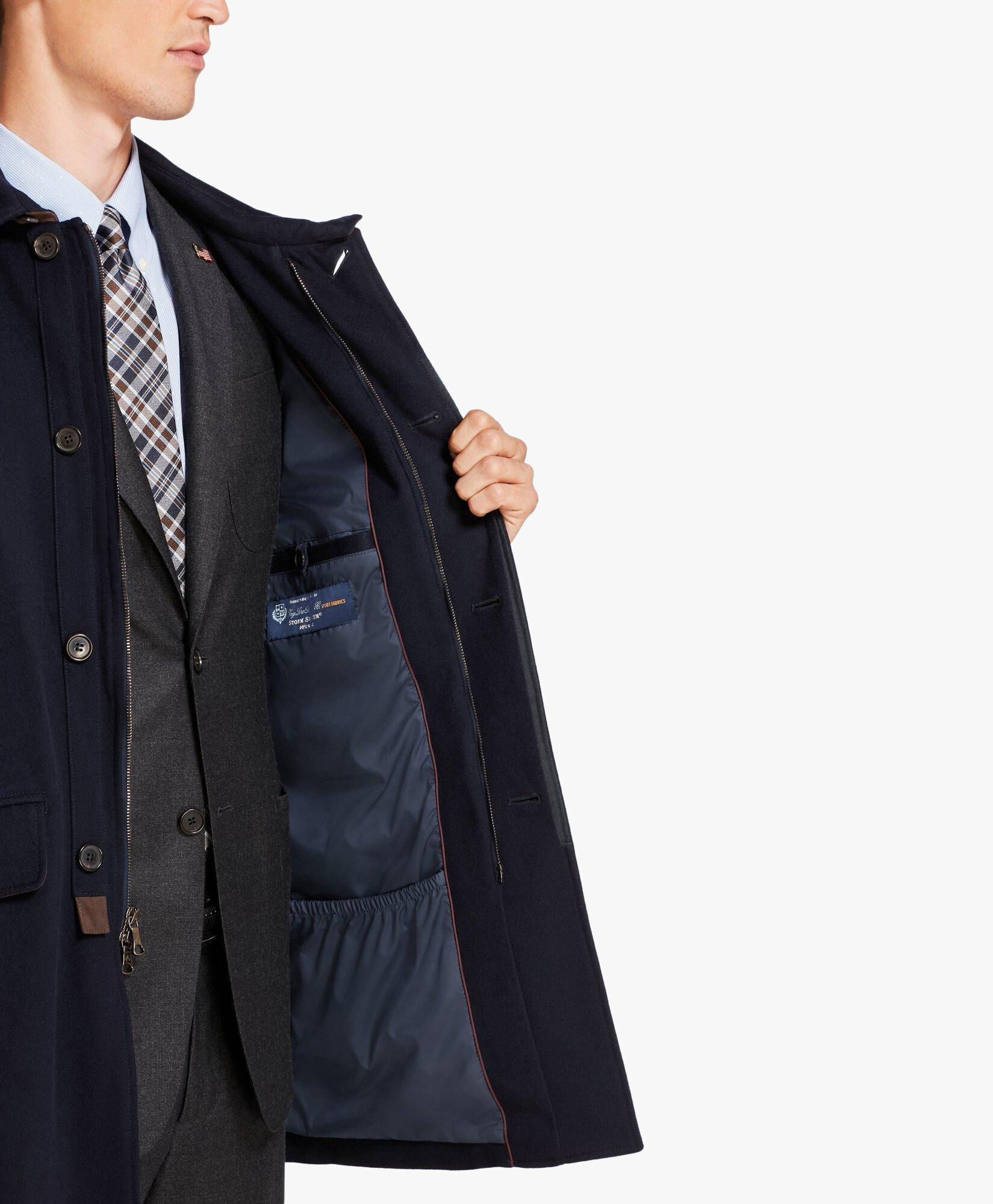 Brooksstorm walking coat sale