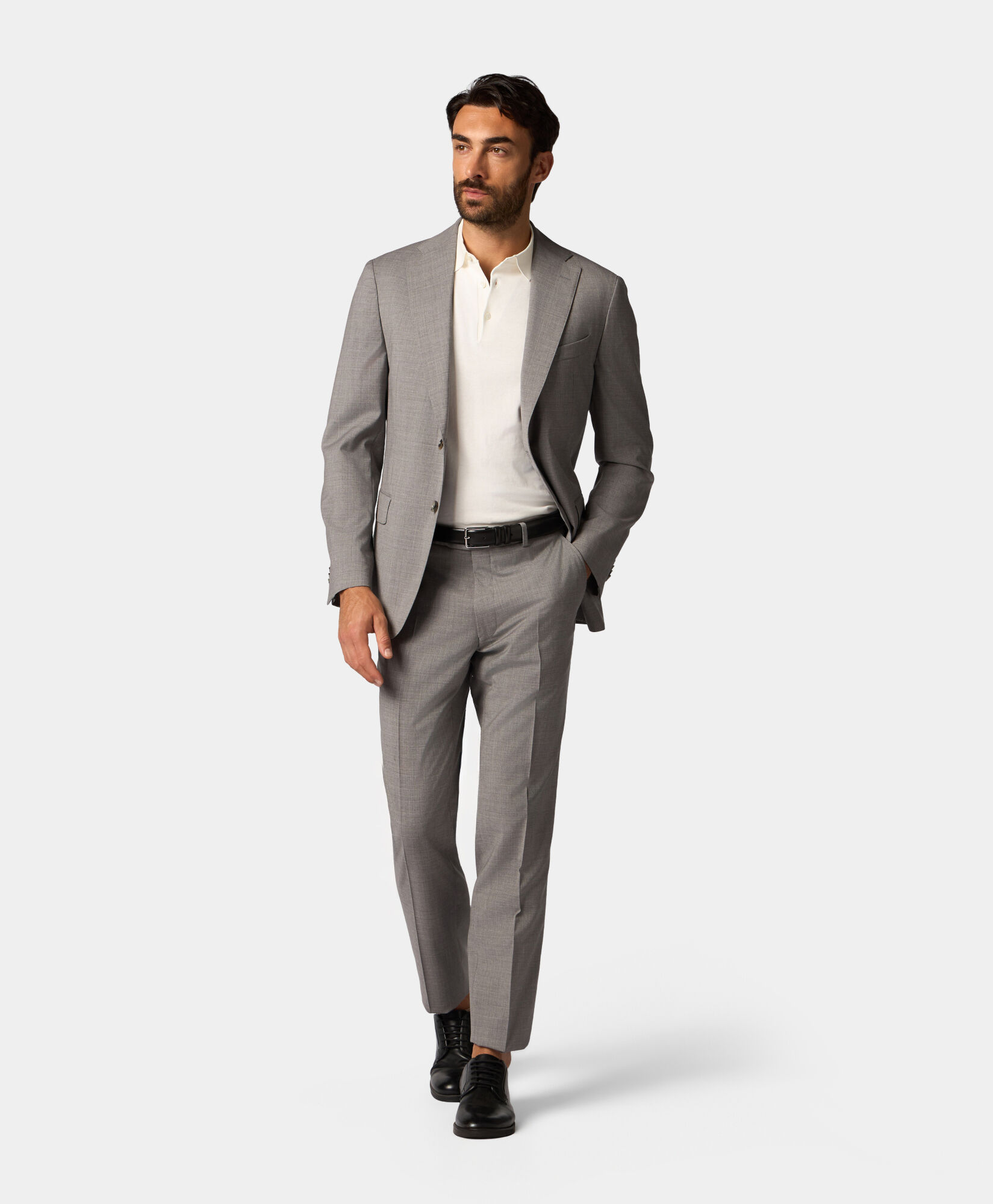 Brooks Brothers Cotton Knit Polo White KNPOL002COPCO002WHITP001