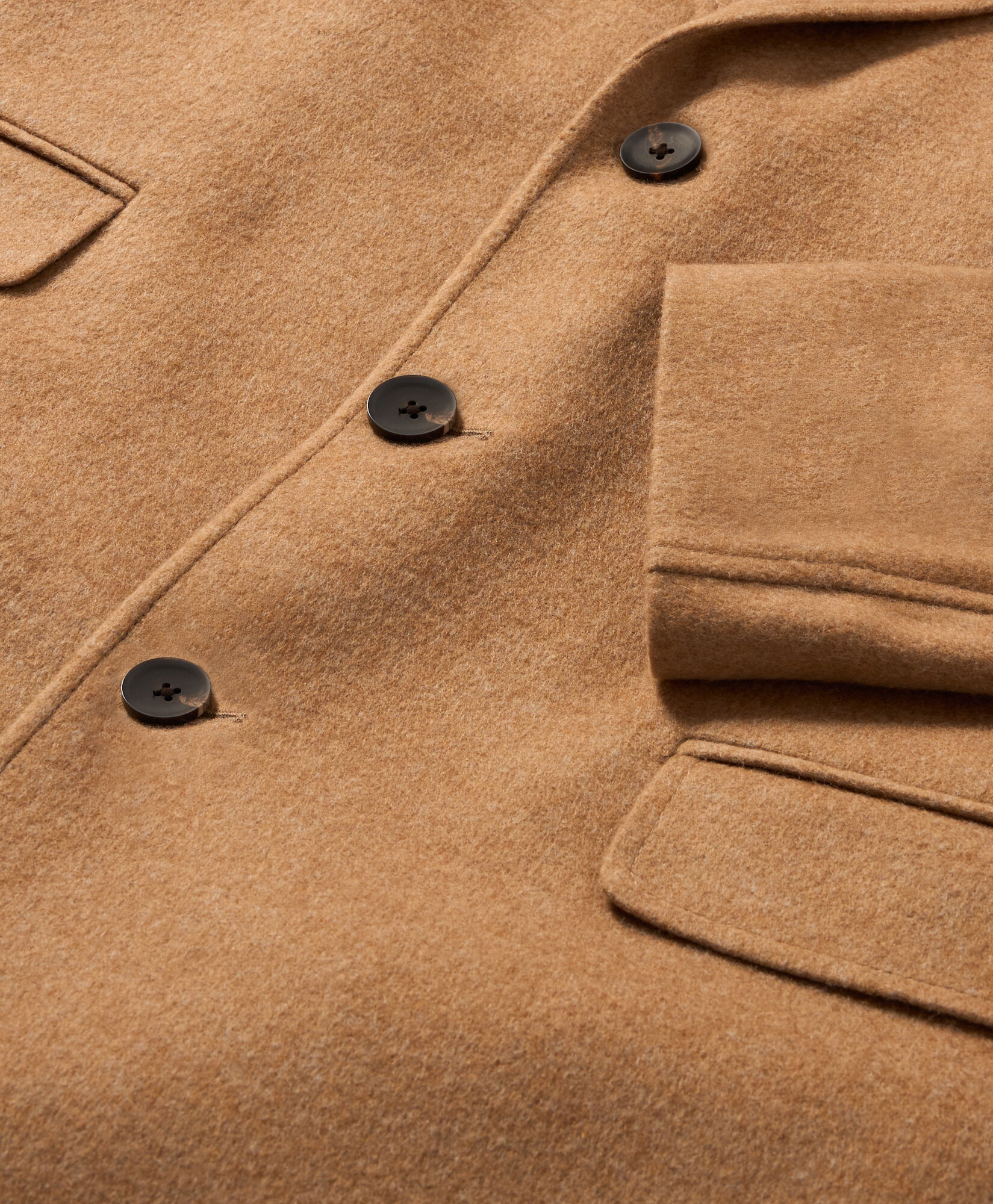 Brooks Brothers Wollmantel Camel DRCOA007WOBPE001CAMEP001