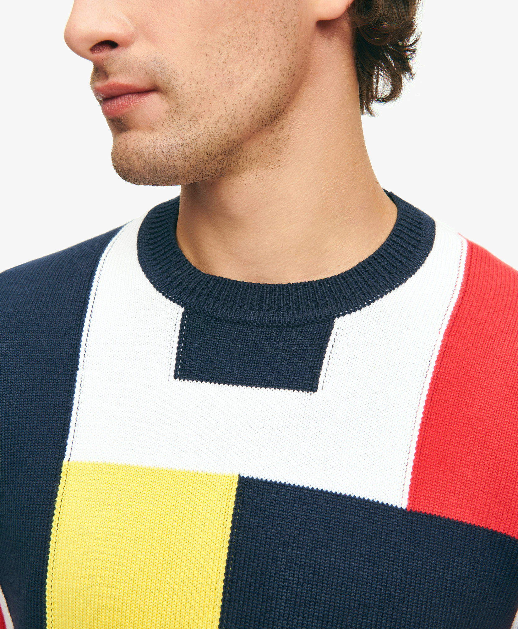 Brooks brothers striped sweater online