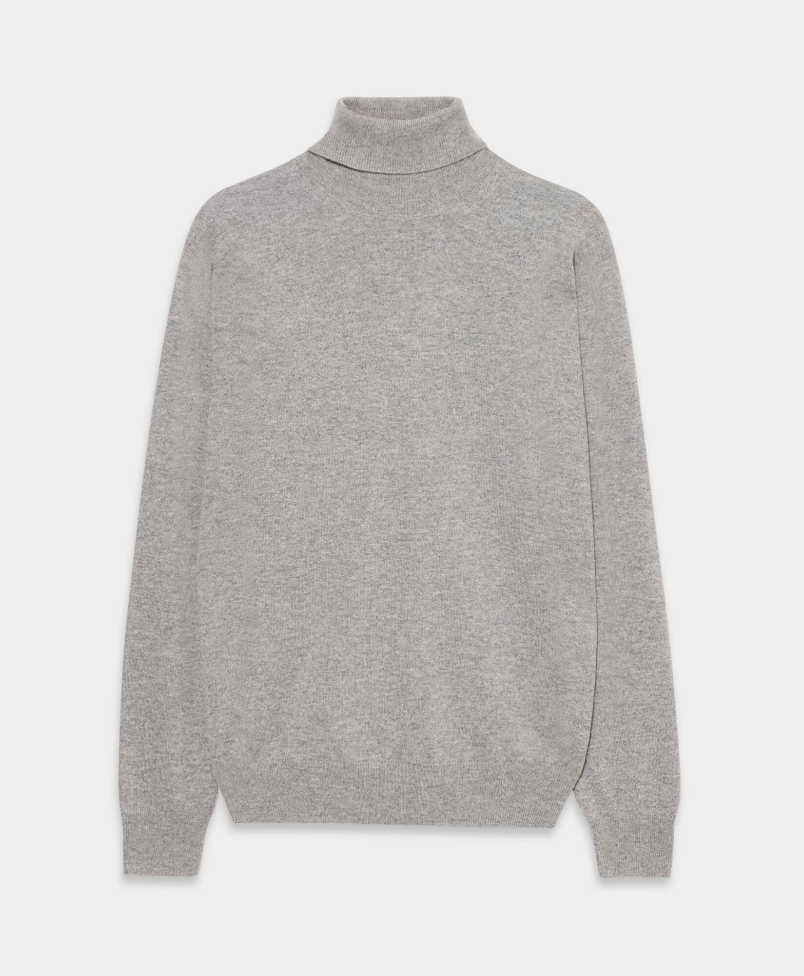 Brooks Brothers Plain Cashmere Turtleneck Light Grey KNTRT019WSPWS001LTGRP001