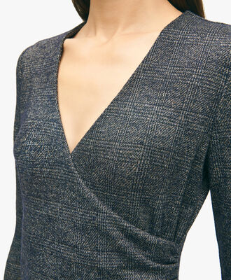 brooks brothers wrap dress