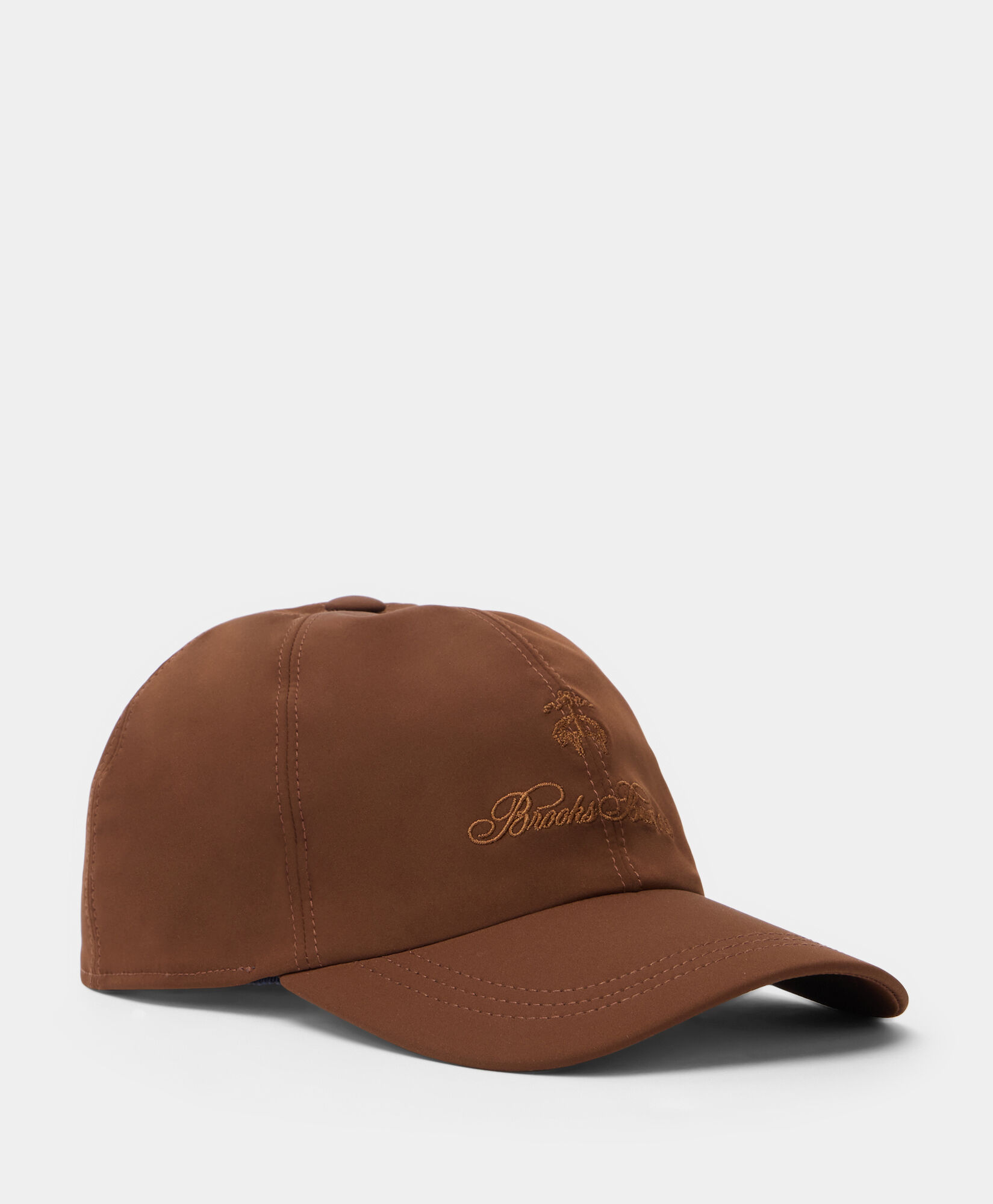 Brooks Brothers Classic Logo Baseball Cap Brown ACCAP008PABPL001BRWNP001