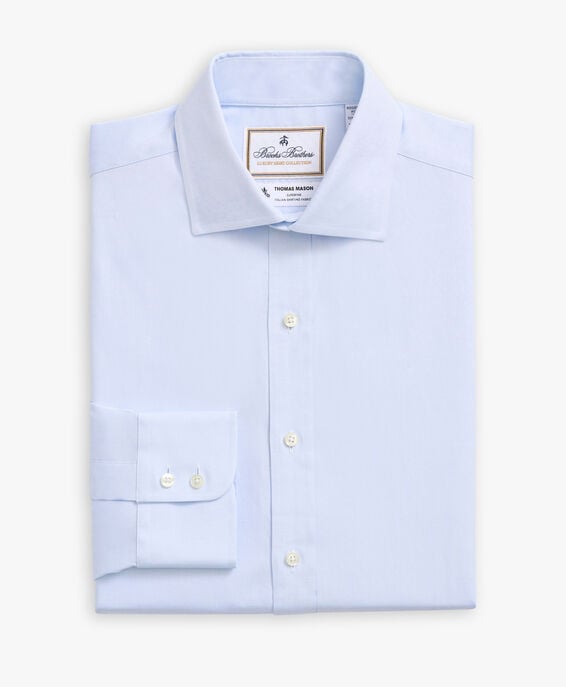 Brooks Brothers Camisa de vestir Brooks Brothers X Thomas Mason azul pálido de corte regular en algodón con cuello inglés abierto Azul 1000095296US100199957
