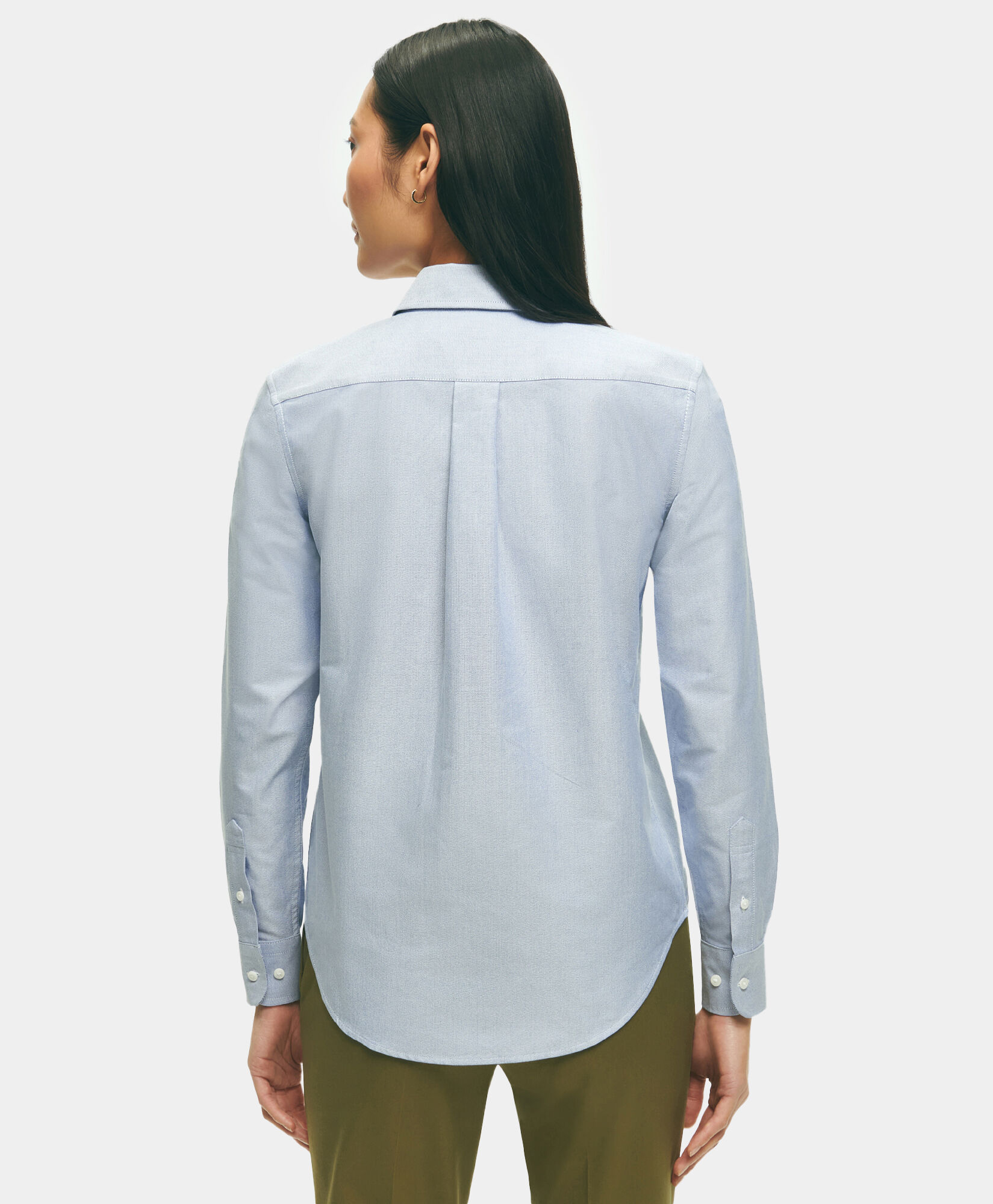 Brooks brothers womens oxford shirt on sale