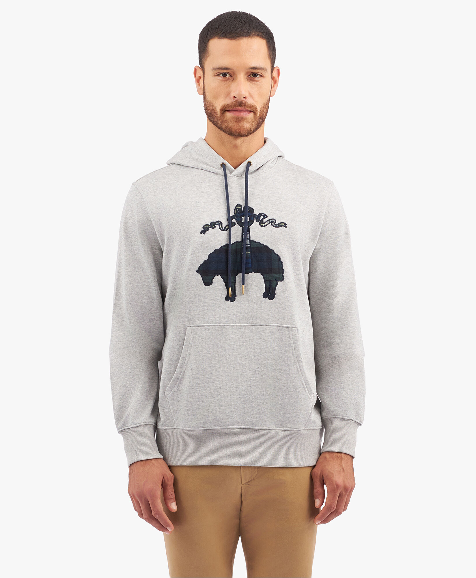 Grey Cotton Sweatshirt in Grey for Men Brooks Brothers UK