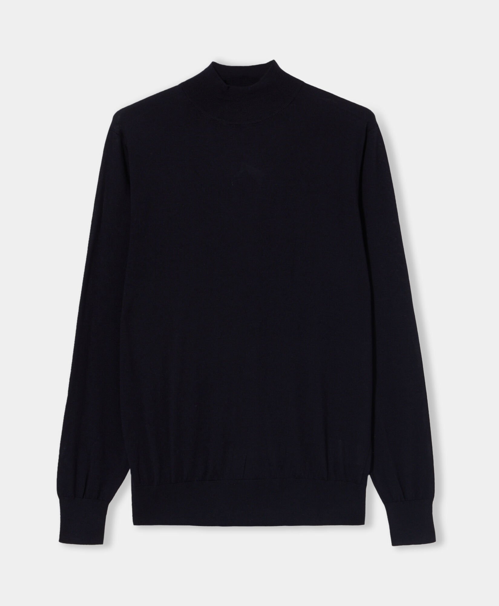 Merino mock neck sweater top