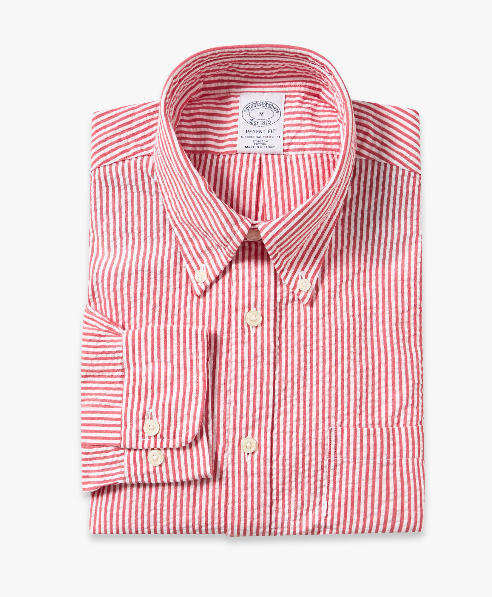 Men's Slim Fit Striped Dress Shirt | Brooks Brothers