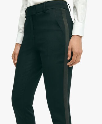 Adjustable Waist Tuxedo Pants