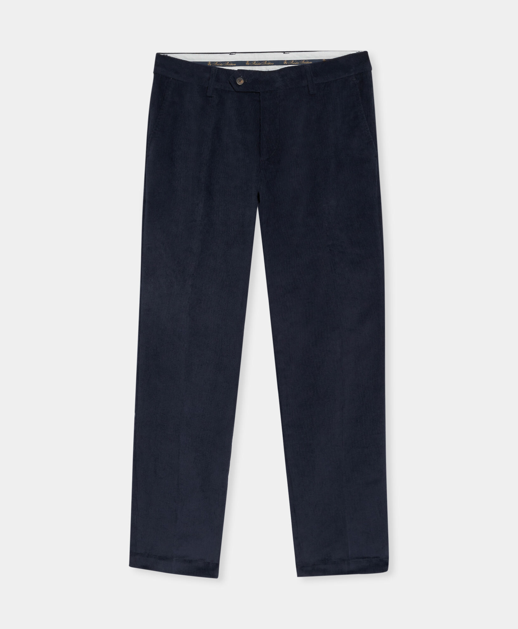 Slim fit cotton corduroy chinos