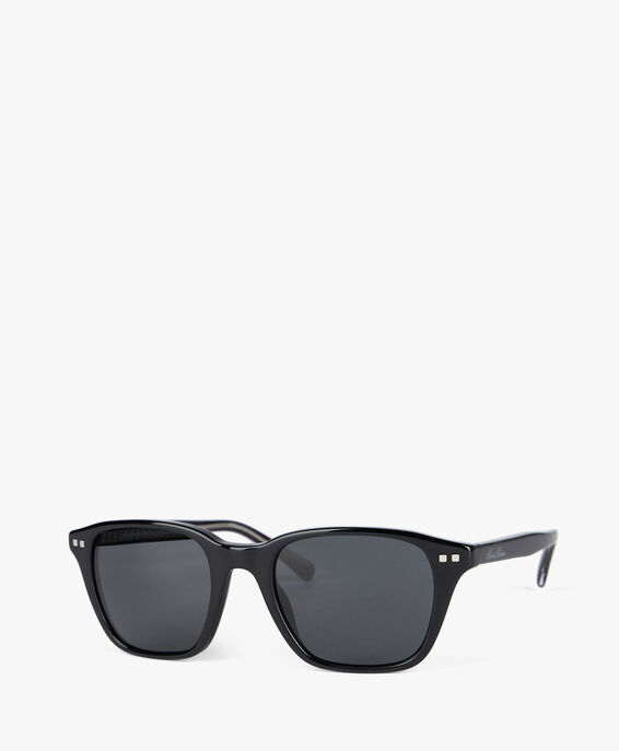 Brooks Brothers Black Square Sunglasses Black 10BB5048ACETATEBLAKP001