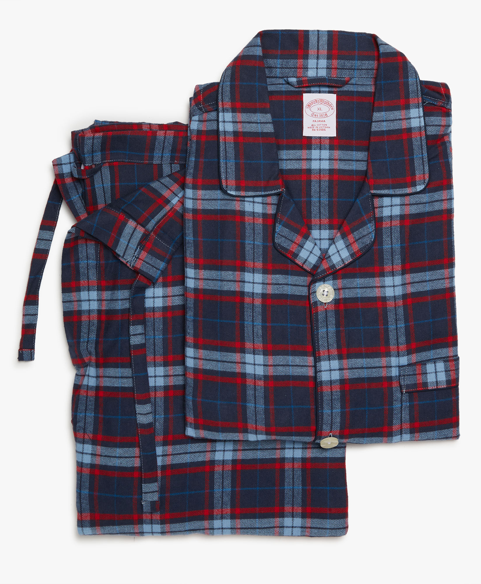 Brooks brothers flannel pajamas 2025