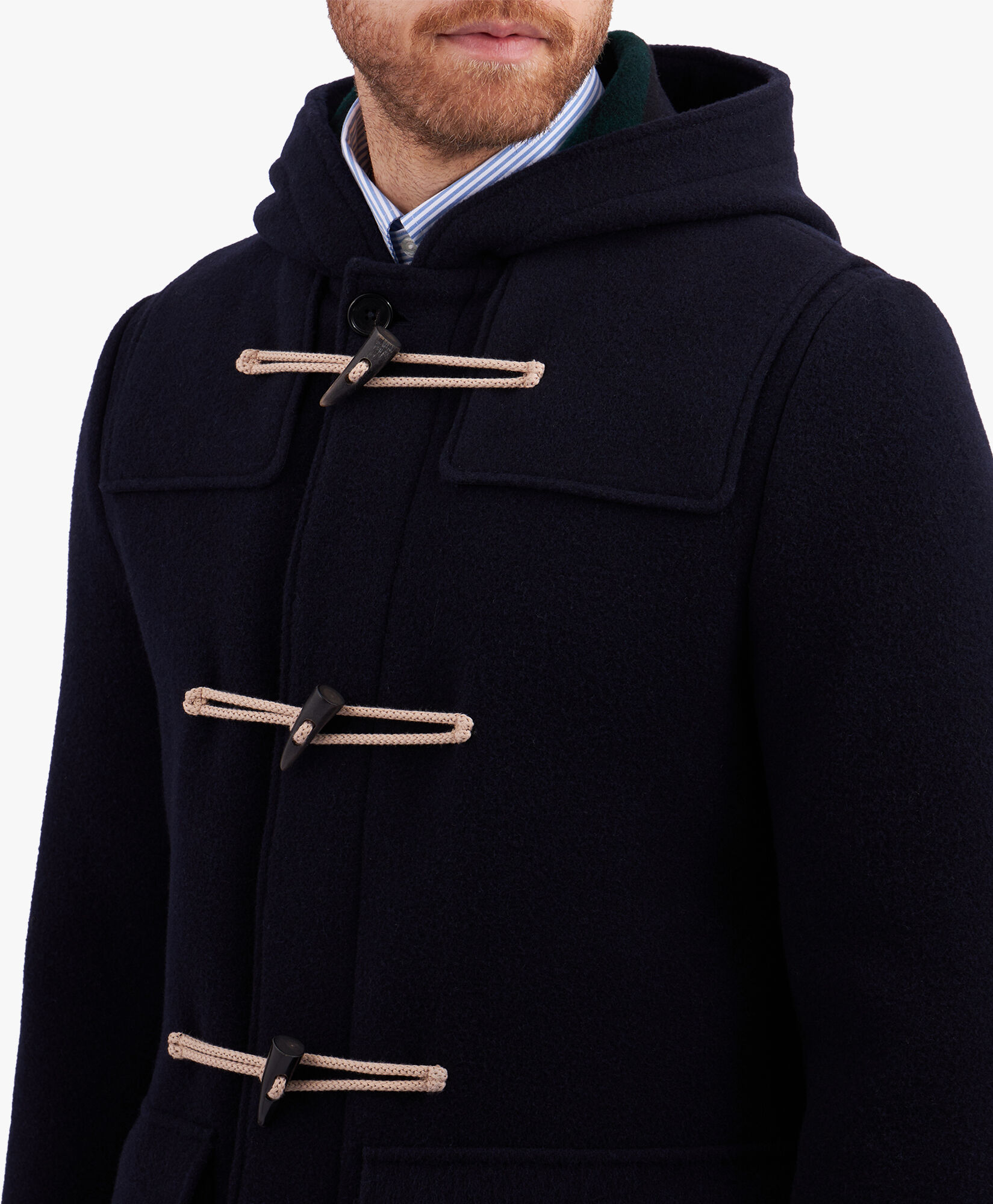 Brooks brothers mens duffle coat clearance