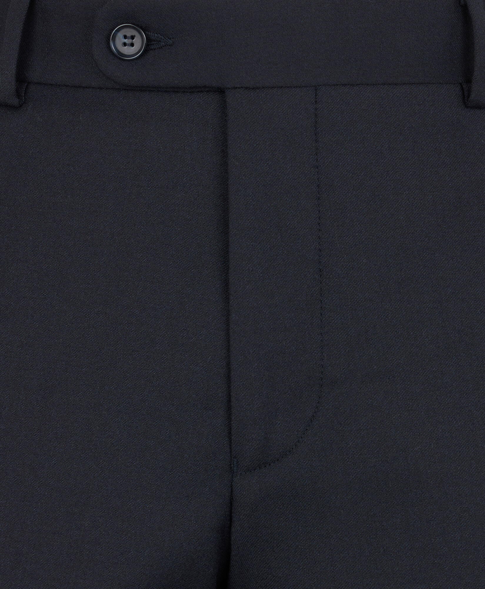 Brooks Brothers Virgin Wool Blend Trousers Navy DTROU037WVBPL005NAVYP001