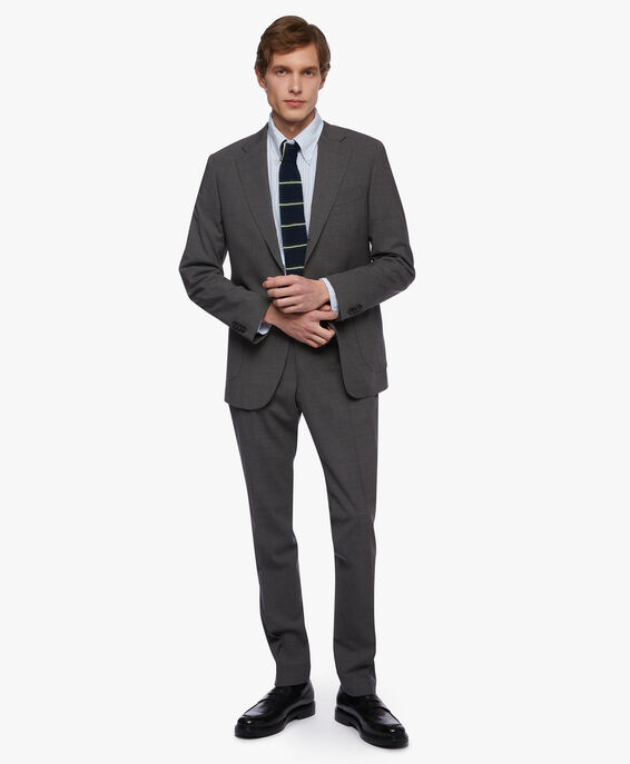 Brooks Brothers Wool-Blend Suit Medium grey STRTP001WVBSP001MDGRP001