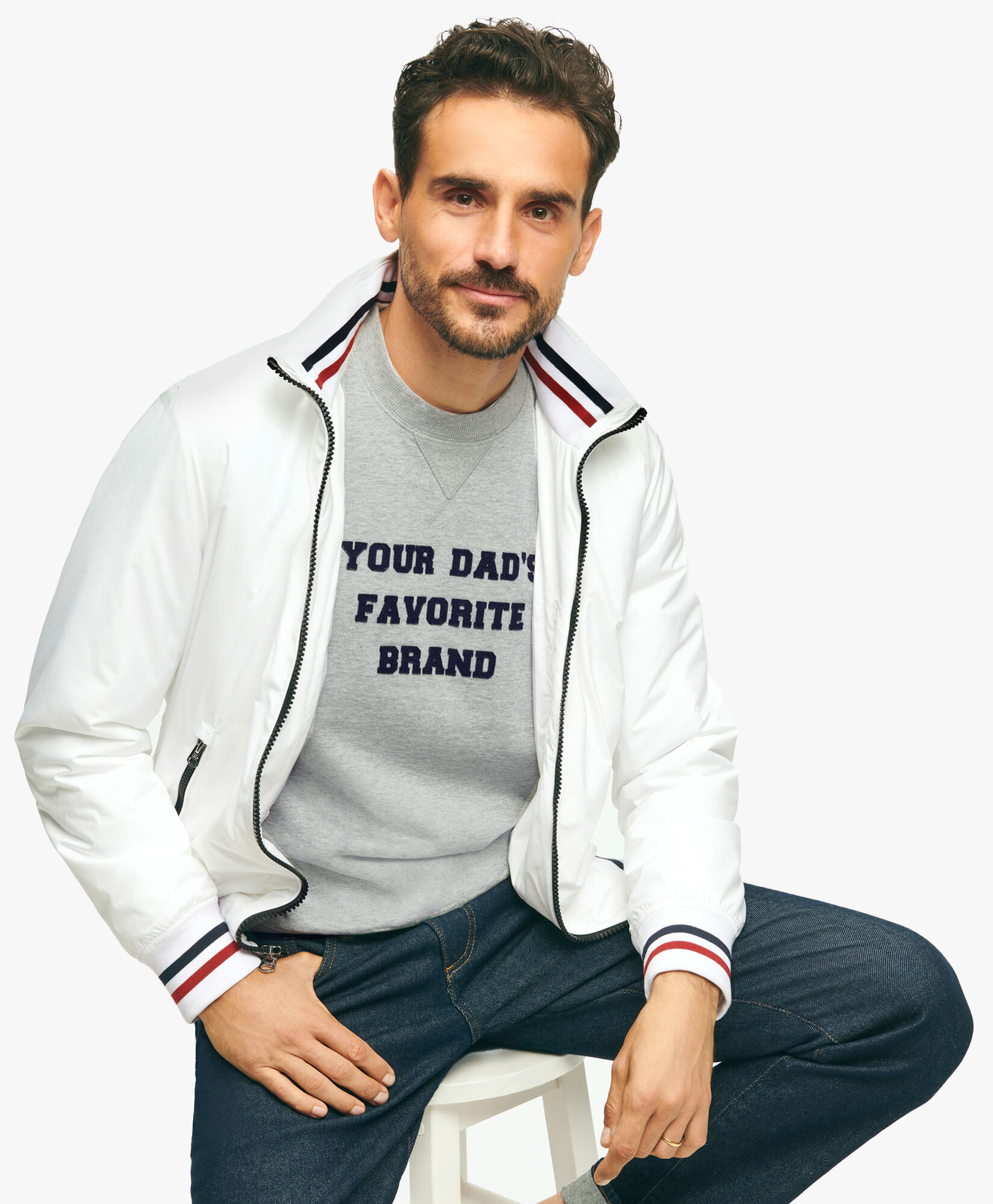 Brooks brothers windbreaker hot sale