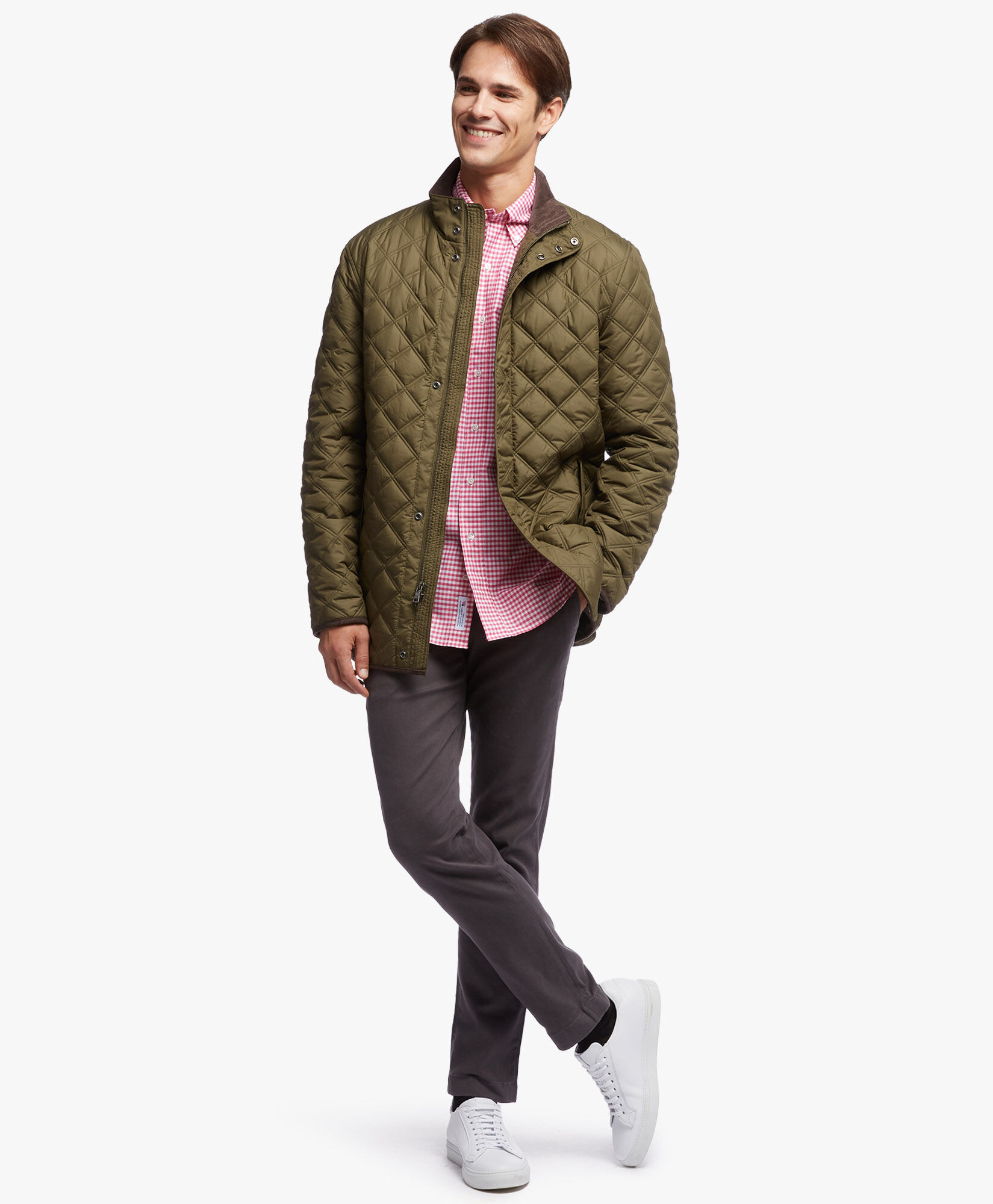 Brooks jackets shop mens pink