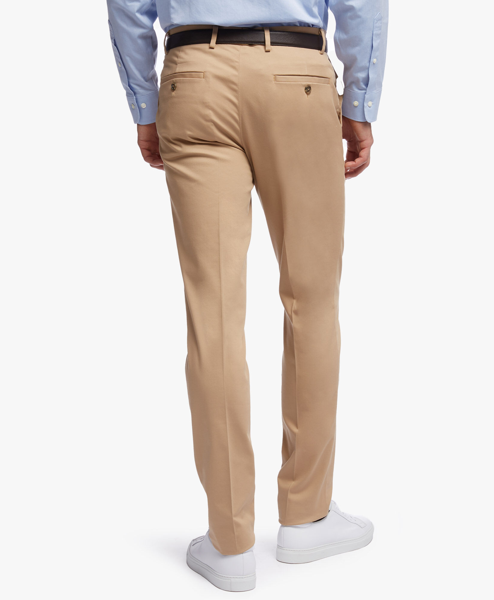 Soho Extra slim Stretch Advantage Chinos Cotton Twill in Khaki