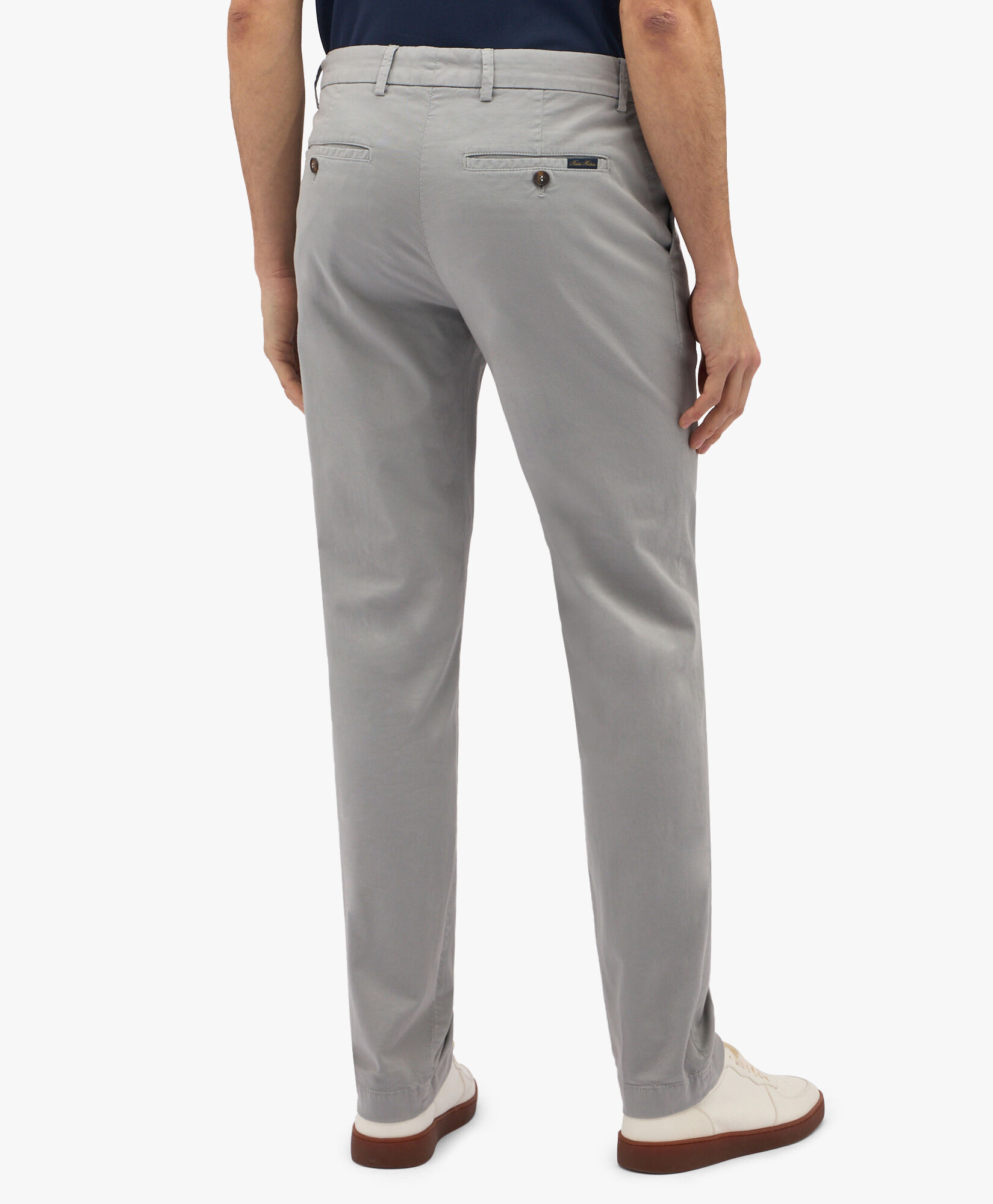 Chino gris clair en coton stretch en Gris clair pour homme Brooks Brothers EU