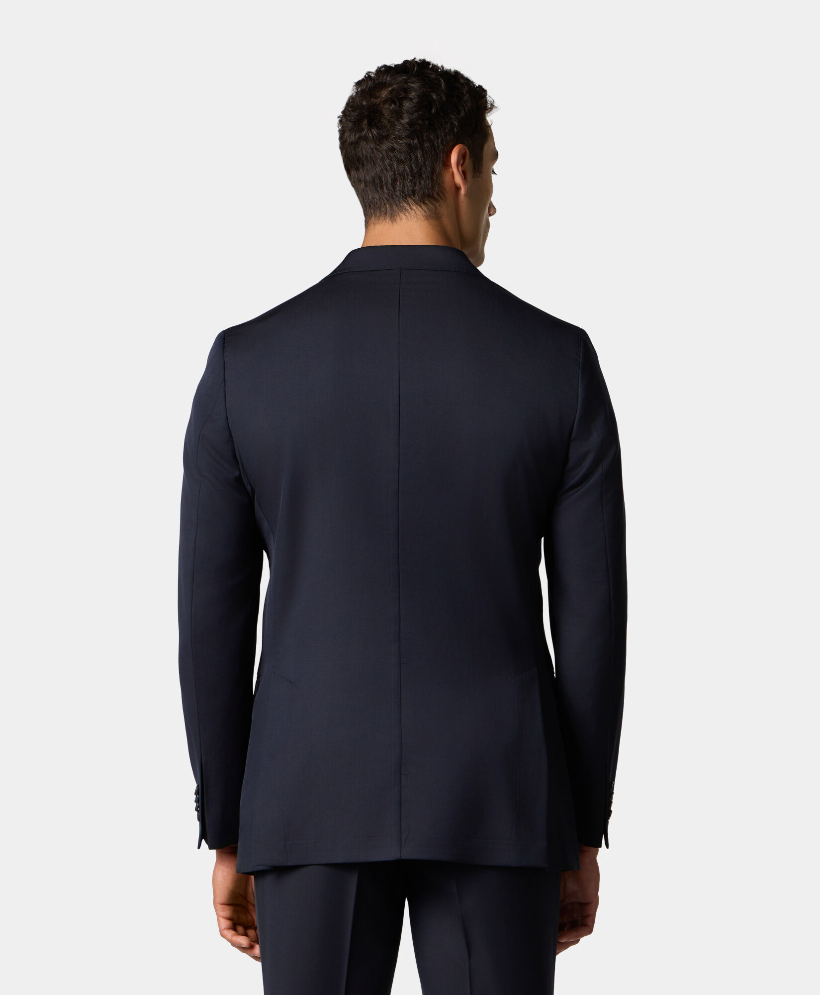 Brooks Brothers Virgin Wool Single-Breasted Blazer Navy JKREG069WVPWV003NAVYP001
