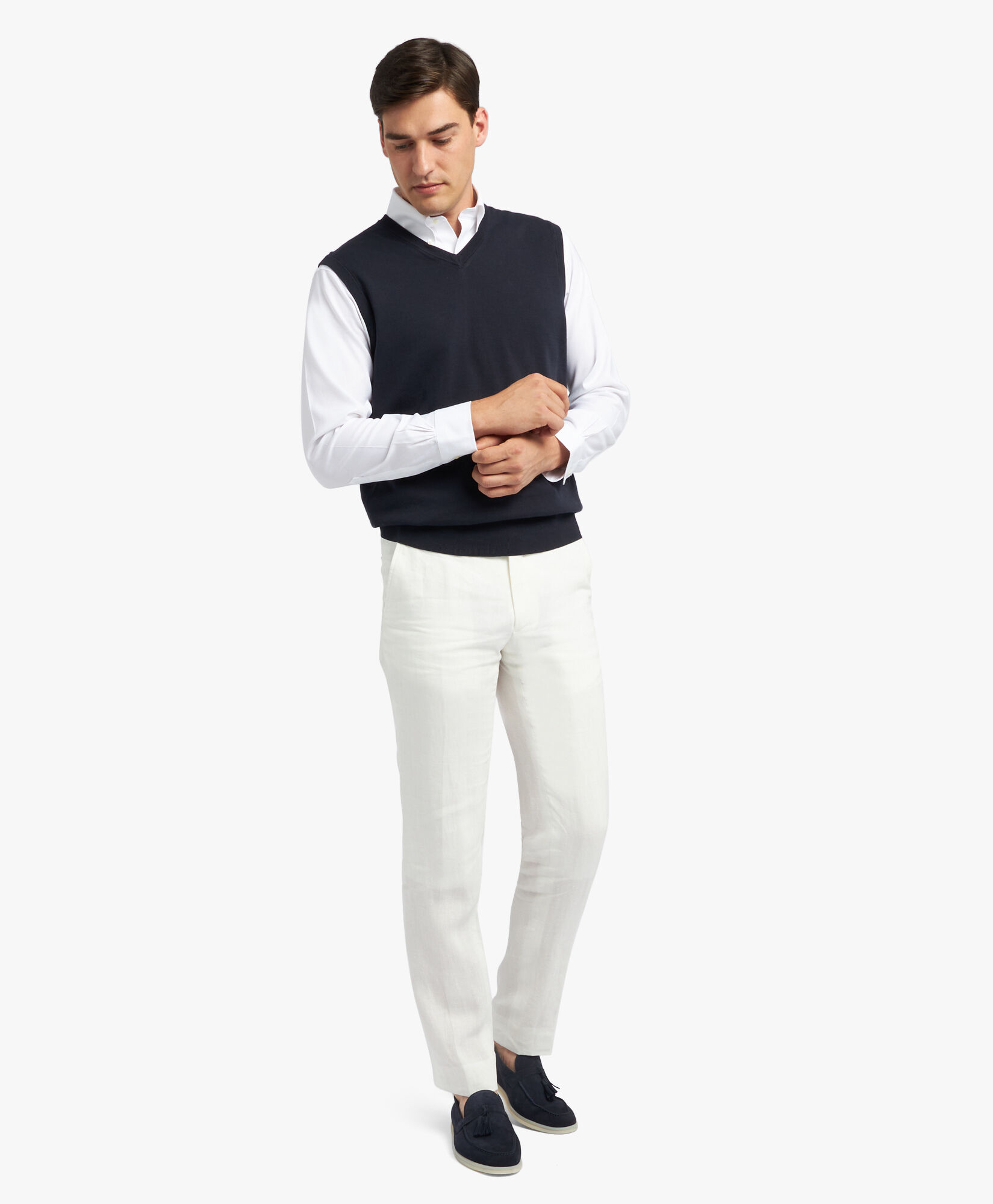 Brooks brothers sweater vest sales