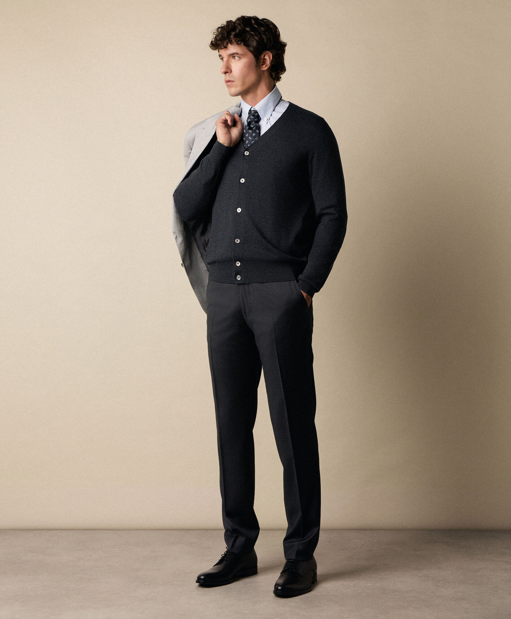 Brooks Brothers Camicia Oxford Pinpoint a Righe Non-Iron Slim Fit con Collo Button Down Ortensia 1000105647US100223965