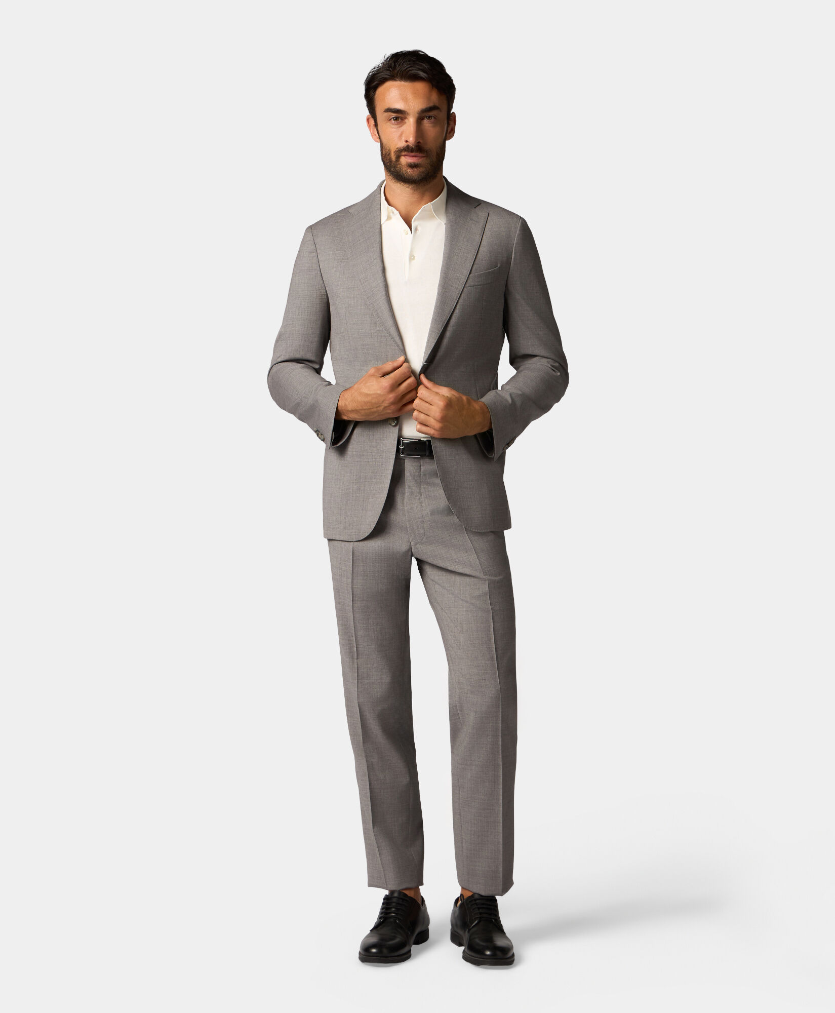 Brooks Brothers Virgin Wool Blazer Light Grey JKREG068WVPWV003LTGRP001