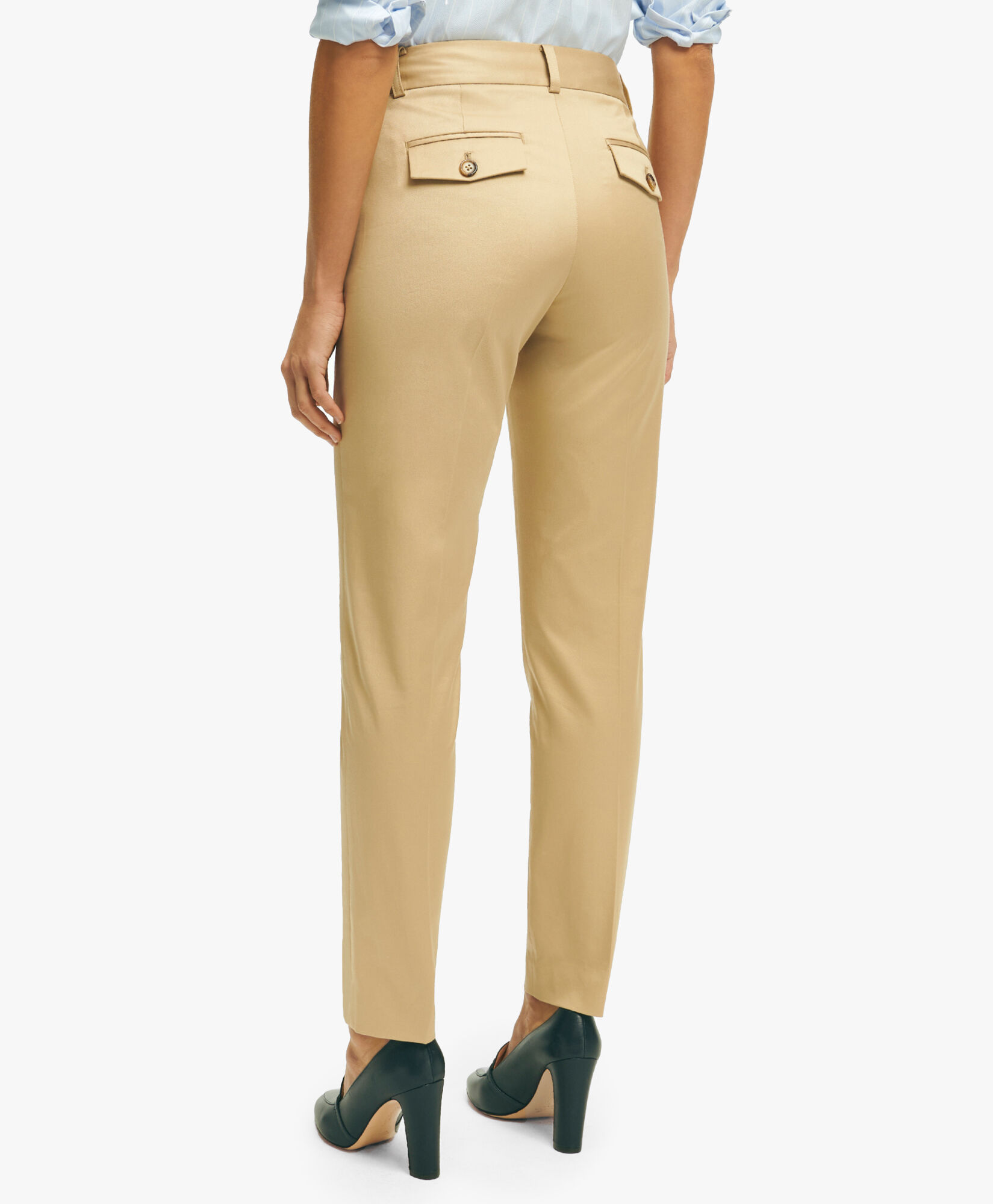 Womens dark khaki pants store