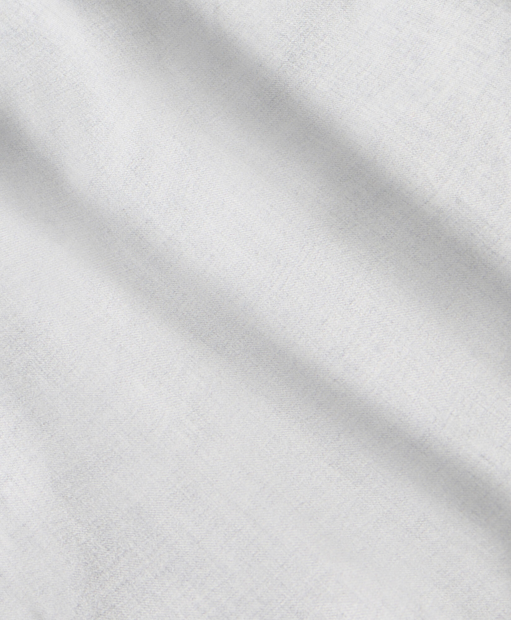 Brooks Brothers Slim Fit Melange Cotton Flannel Shirt with Spread Collar Light Grey CSHSP011COPCO001LTGRP001