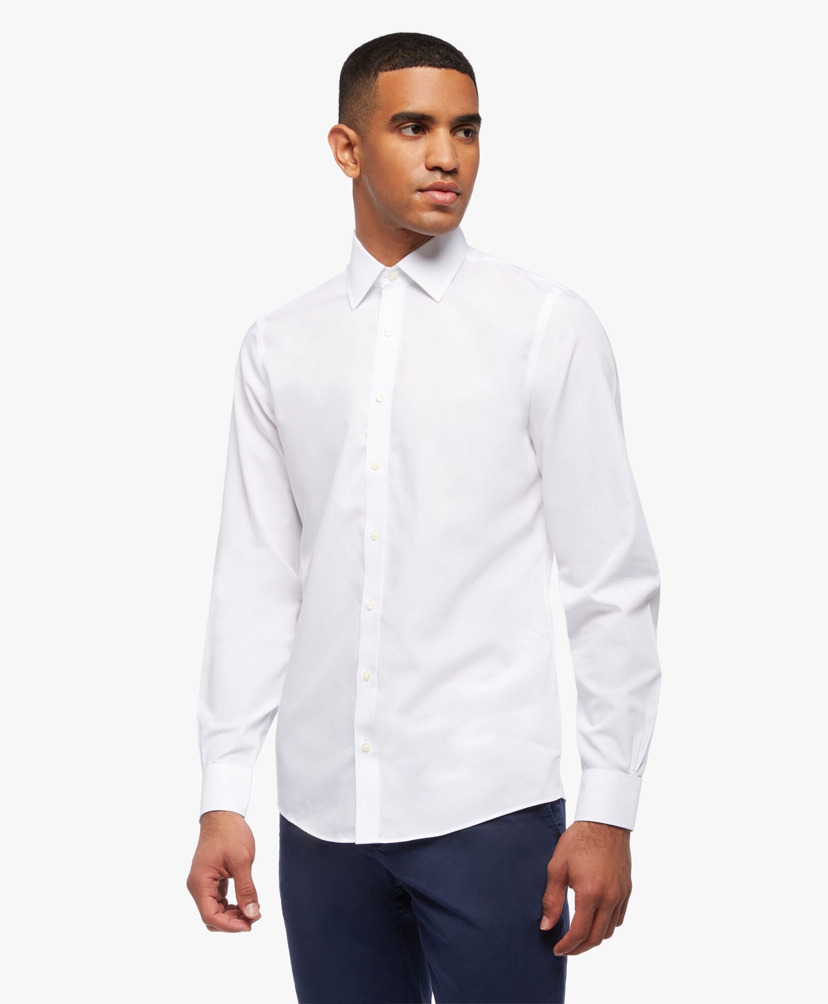Camicia bianca on sale slim fit