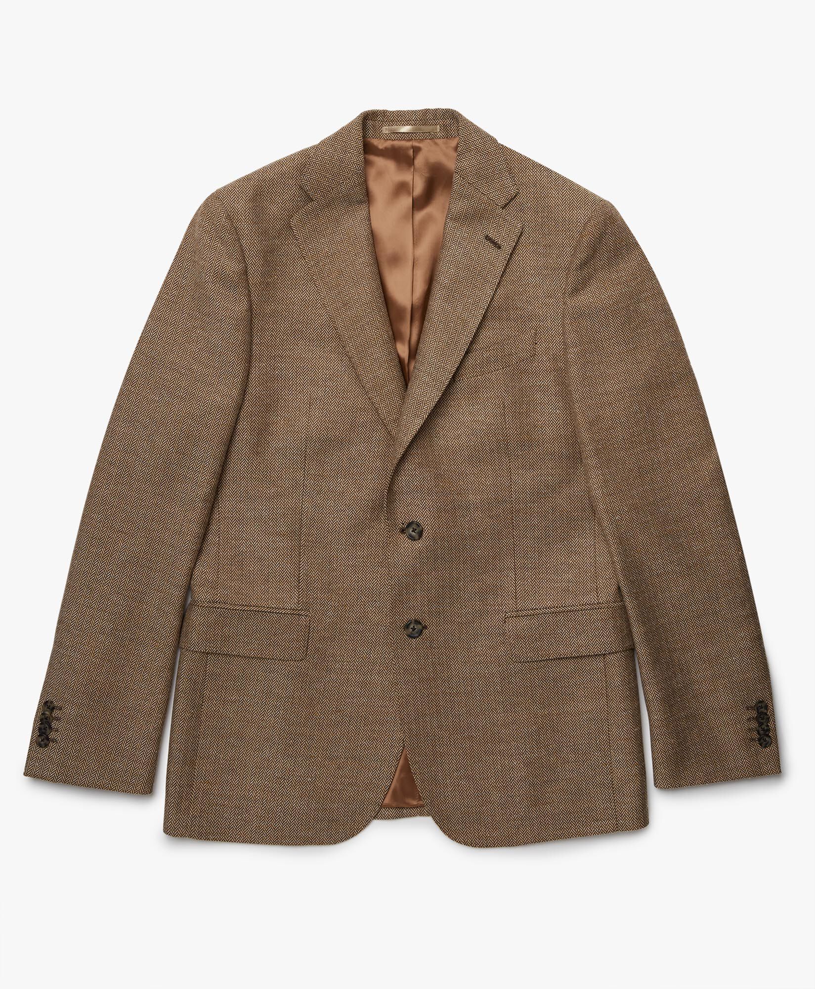 Brooks brothers herringbone sport store coat