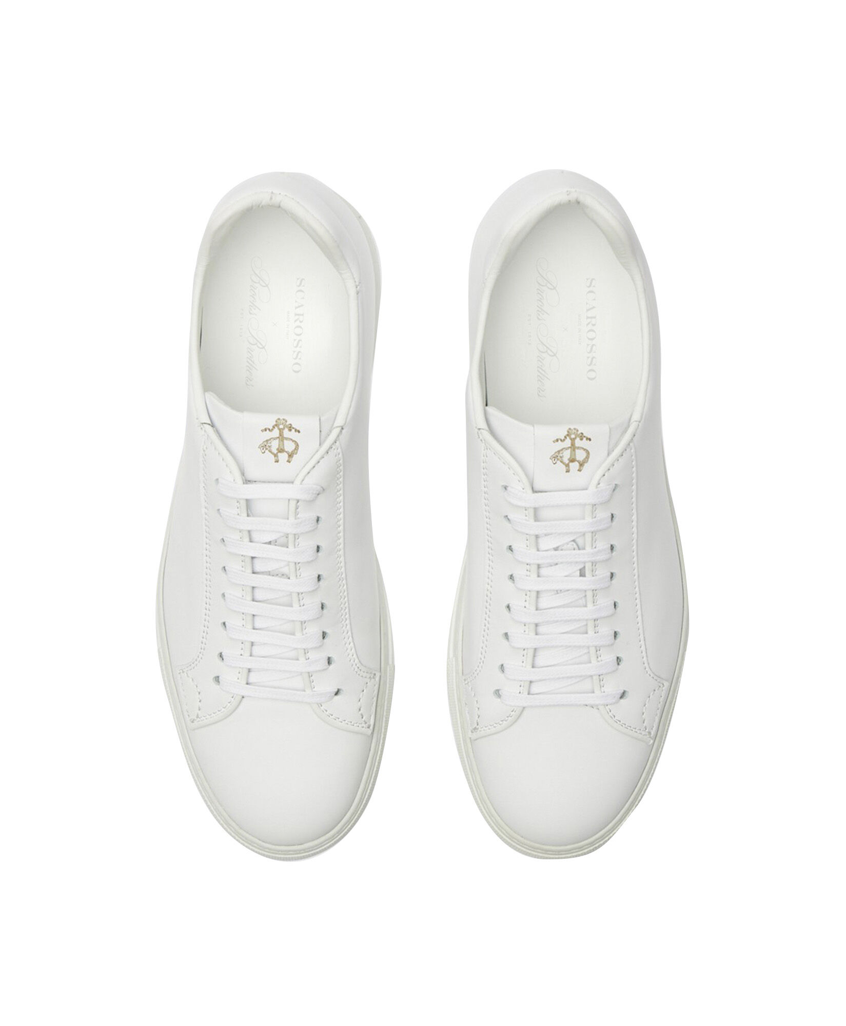 Ugo White x Brooks Brothers in White Calf for Men Brooks Brothers UK