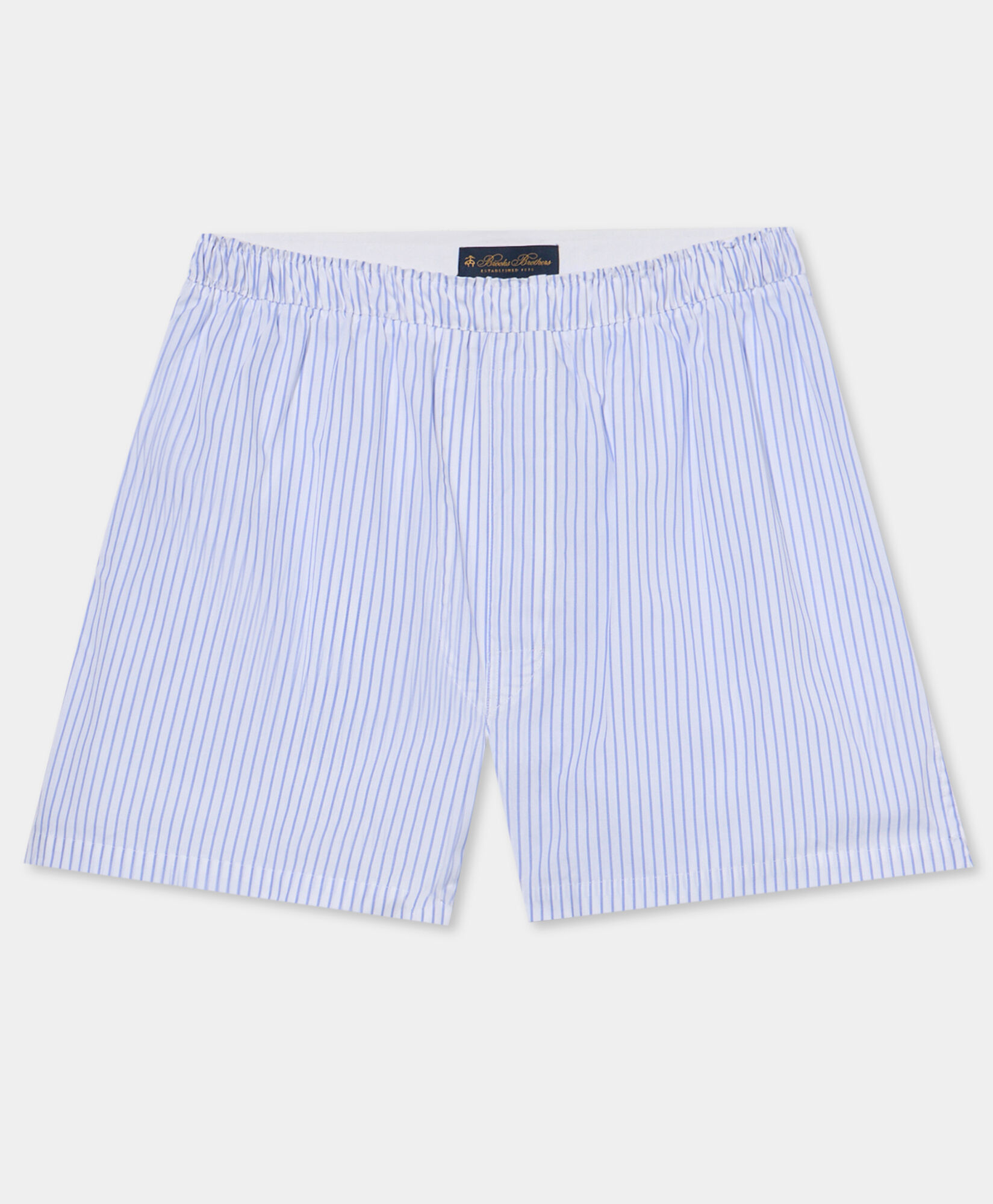 Brooks Brothers Micro Fantasy Cotton Boxer Shorts White UNDER018COPCO001WHITF001