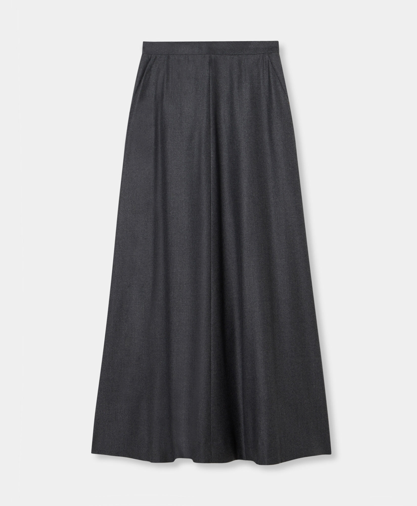 Brooks Brothers Virgin Wool Skirt Grey DSKRT001WVPWV003MDGRP001