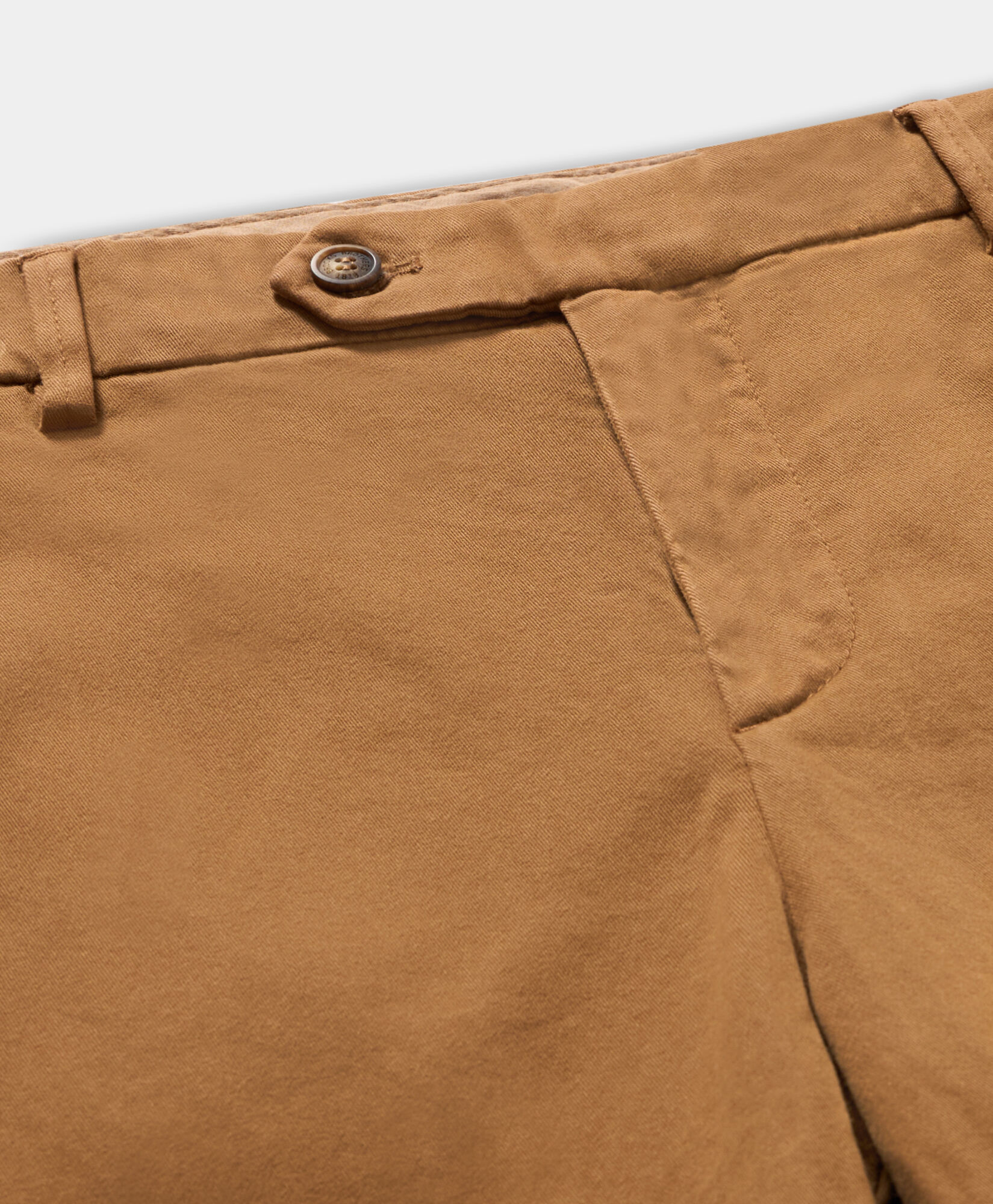 Brooks Brothers Regular Fit Soft Twill Kirman Chino Rust CPCHI061COBSP002RUSTP001