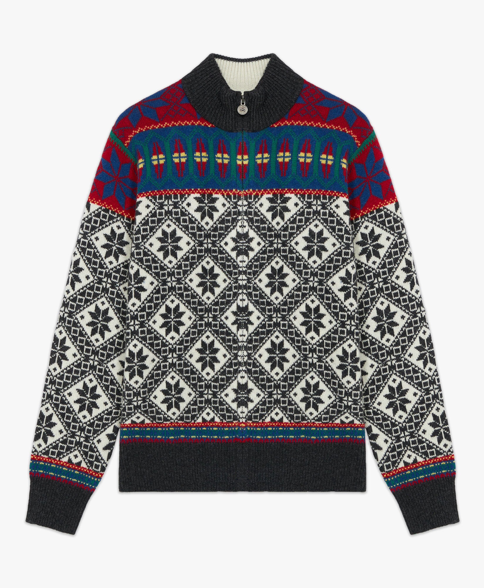 Multi Colored Lambswool Cardigan Sweater in Beige for Men Brooks Brothers UK