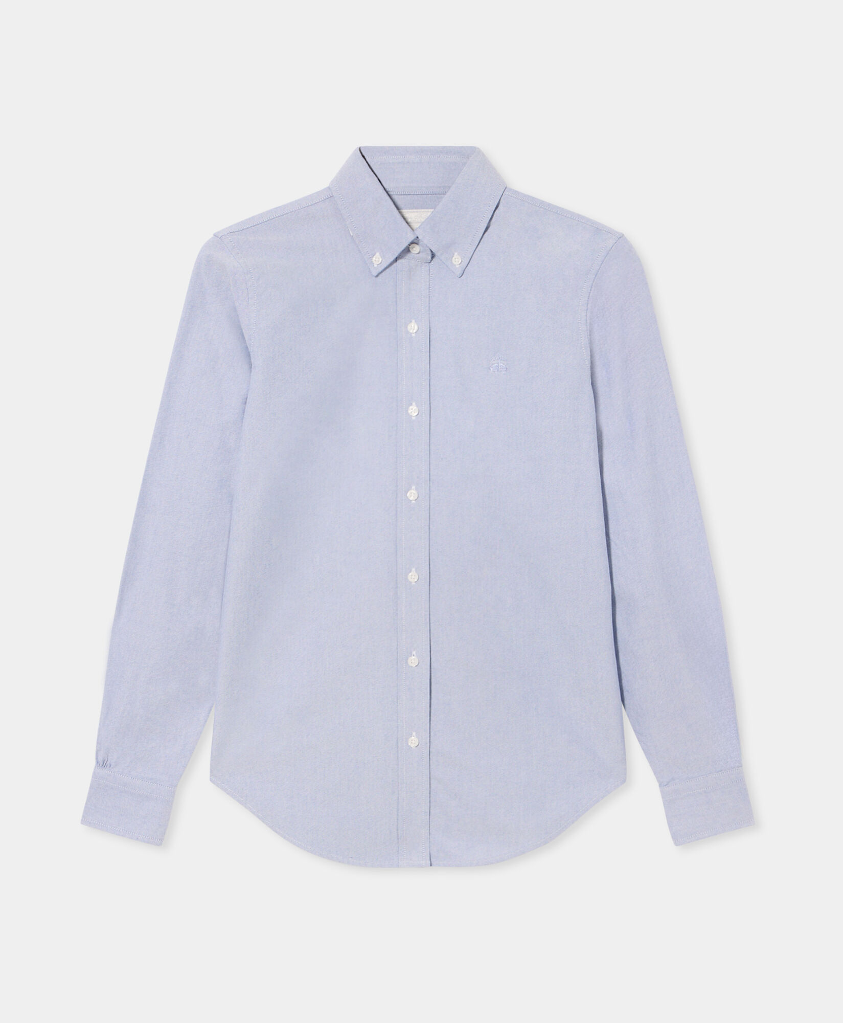 Brooks Brothers Classic Fit Oxford Shirt with Button Down Collar Blue 1000102787US100217139