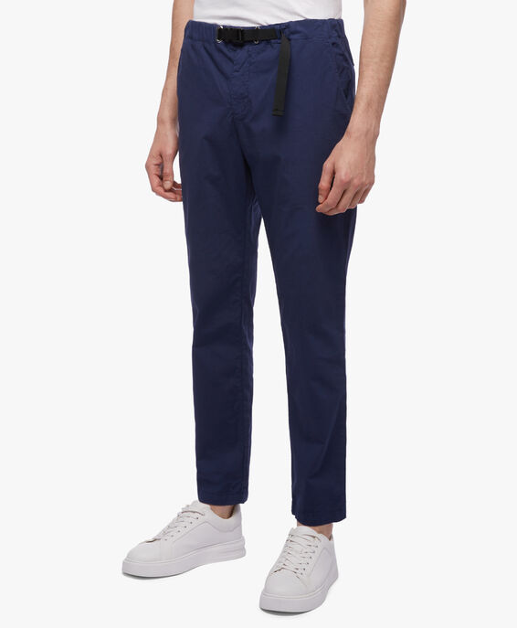 Brooks Brothers Pantalone in cotone elasticizzato Blu CPCHI005COBSP002BLUEP002
