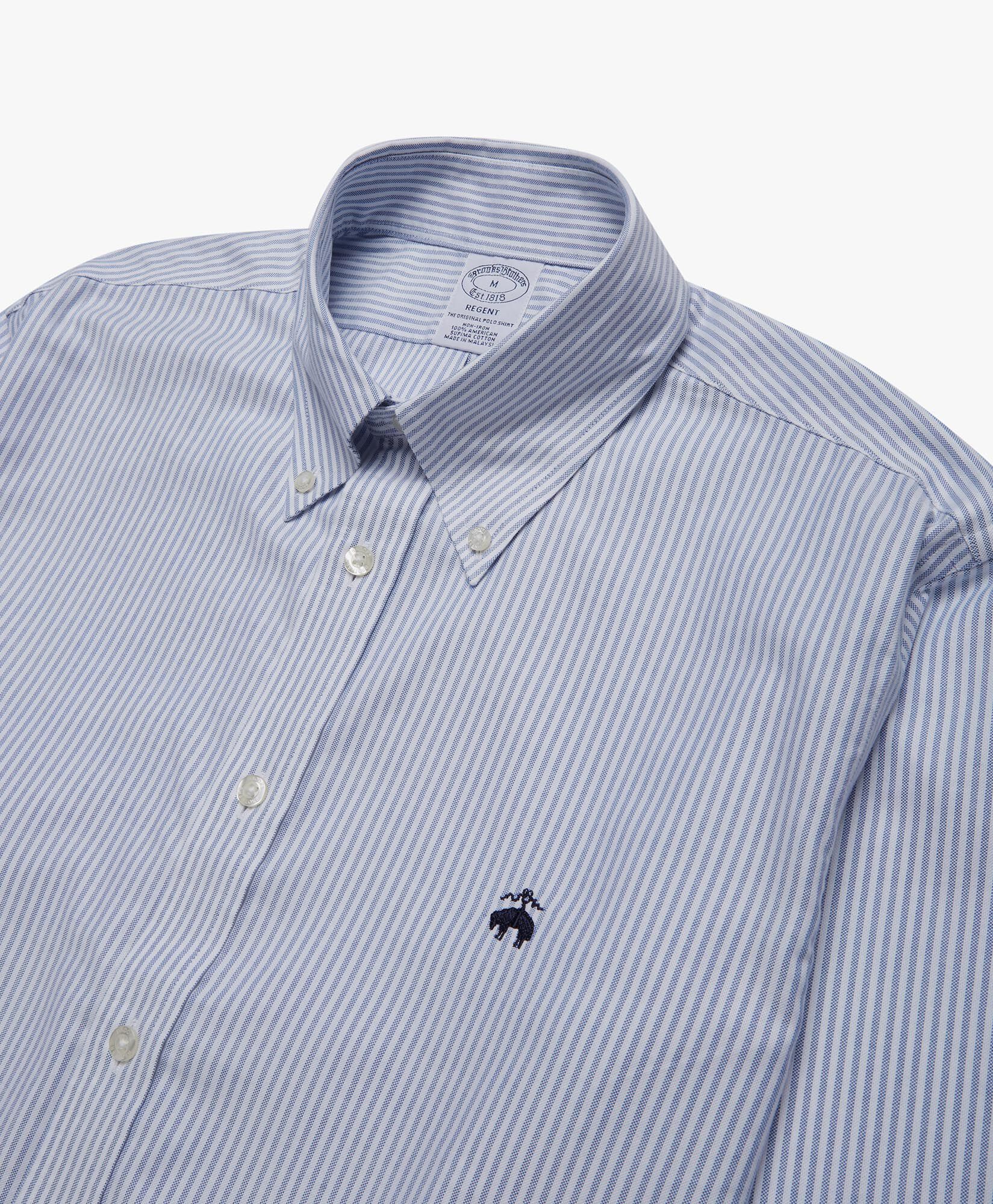 Camicia sportiva Regent regular fit in Oxford stretch non iron