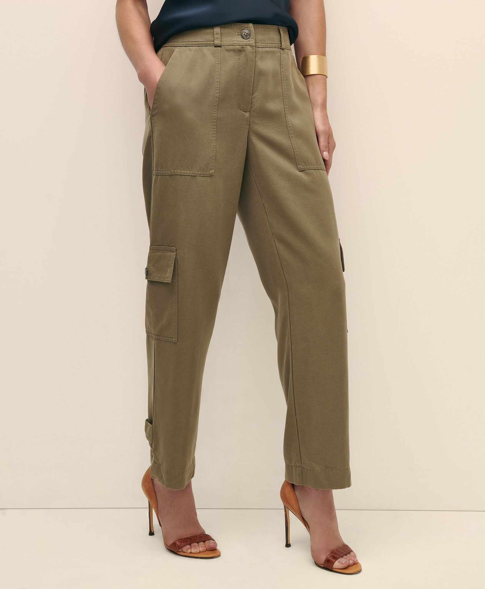 Brooks Brothers Cargo Utility Pant Military 1000103802US100219413