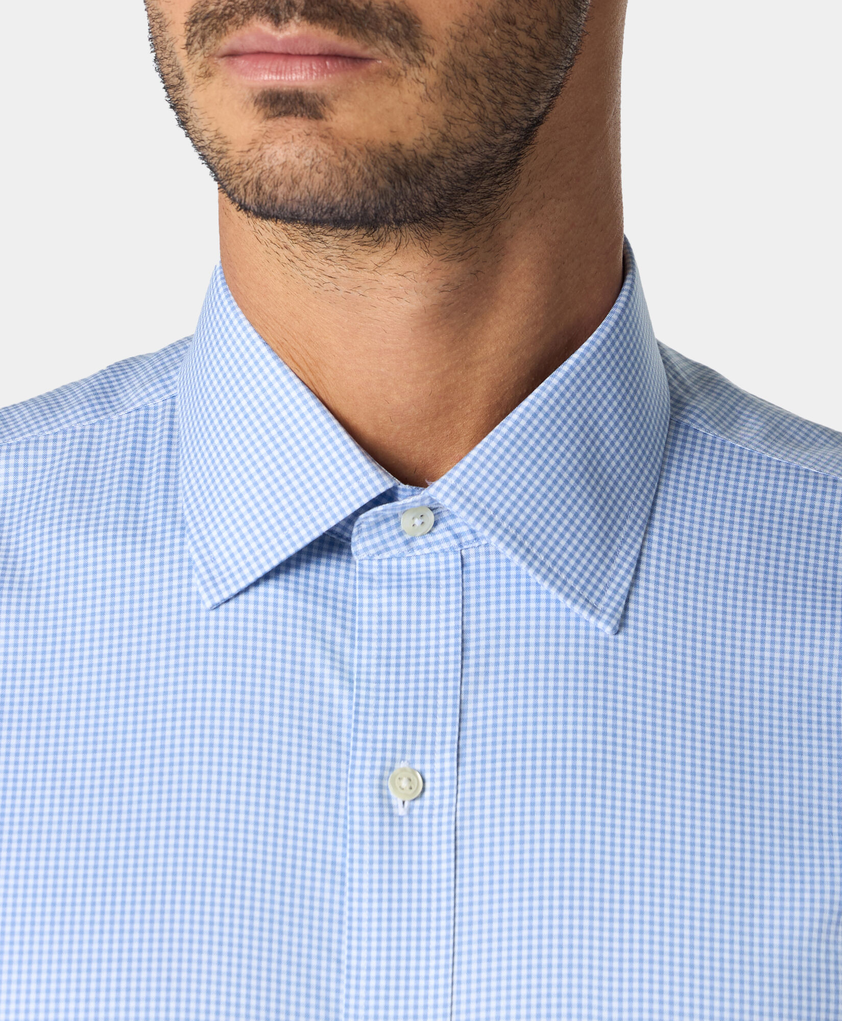 Brooks Brothers Regular Fit Non-Iron Supima Oxford Pinpoint Shirt with Ainsley Collar Hydrangea 1000094099US100196756