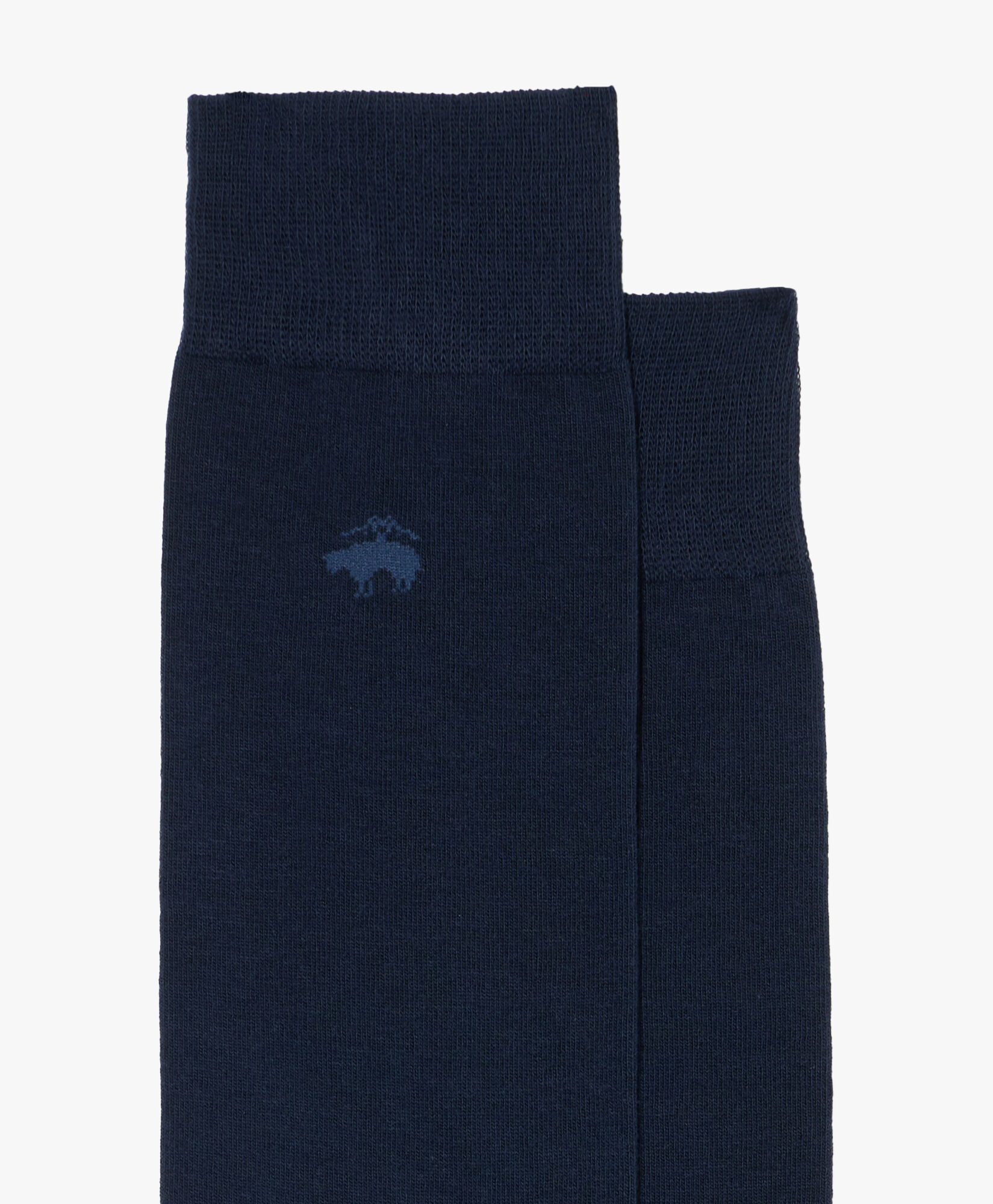 Brooks Brothers Mid-Calf Cotton Socks Navy MXAC90003KN10257001P