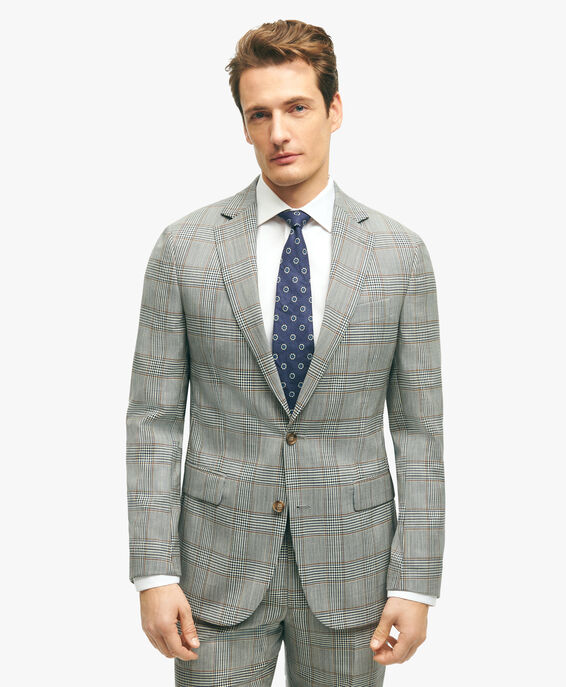 Brooks Brothers Regent Fit Wool Check Suit Jacket Multi 1000094157US100196822
