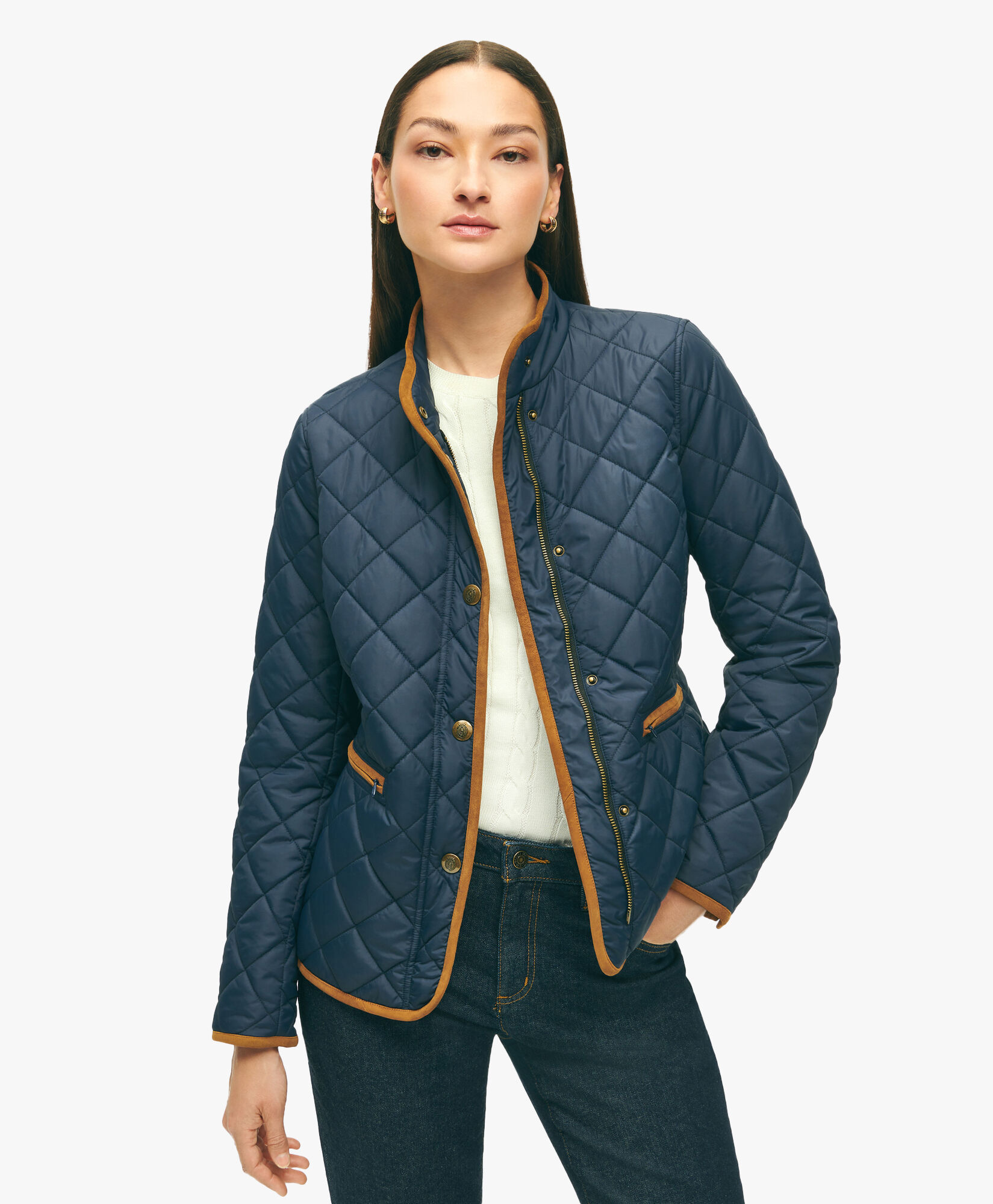 Brooks brothers quilted coat deals