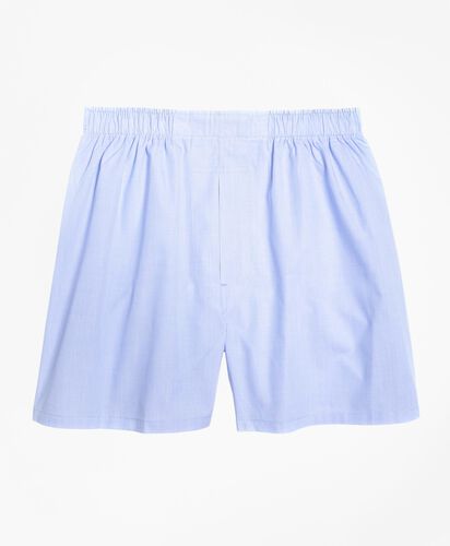 Brooks Brothers Boxer en Coton Bleu Clair 1000003220US100003790
