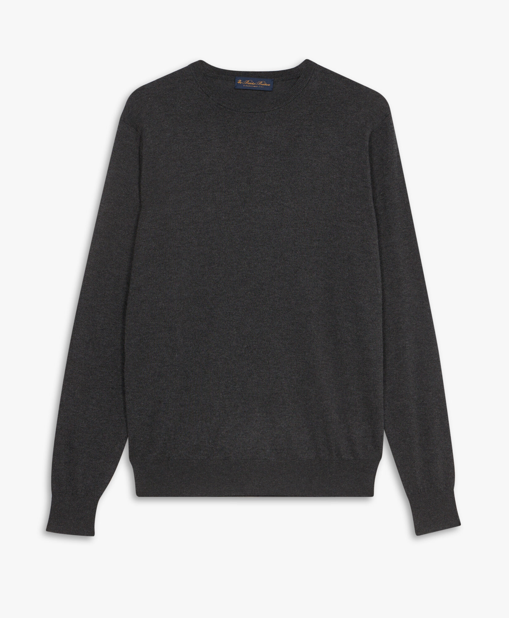 Dark grey crew neck sale
